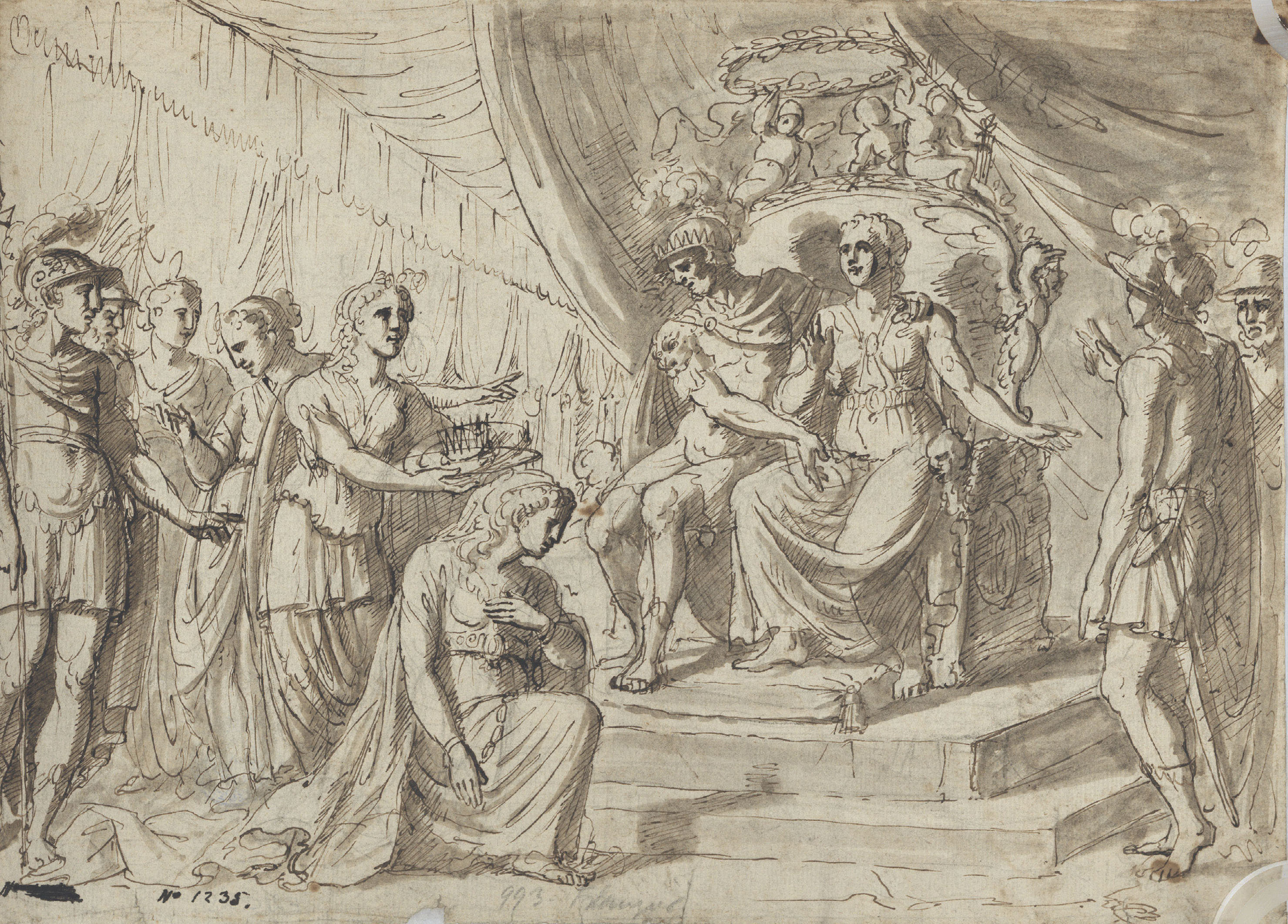 image for: Josep Bernat Flaugier - Composició històrica - Cap a 1800-1812