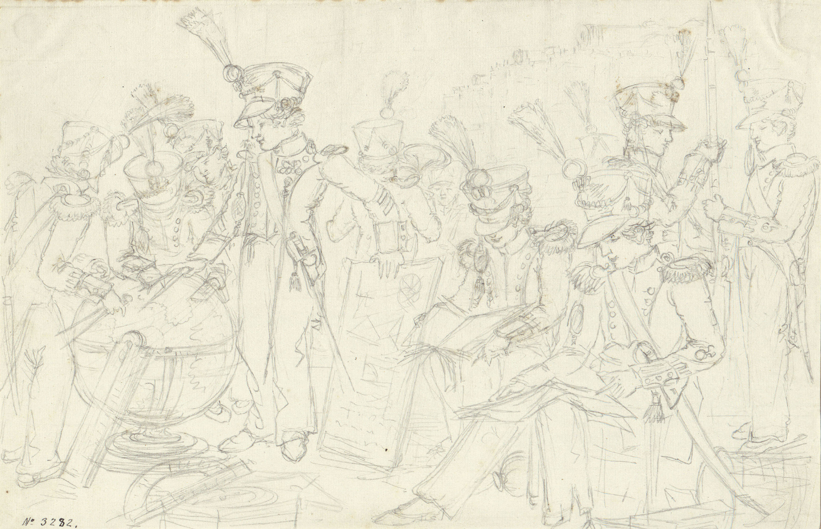 image for: Pau Rigalt - Ensenyament militar - Cap a 1820-1830