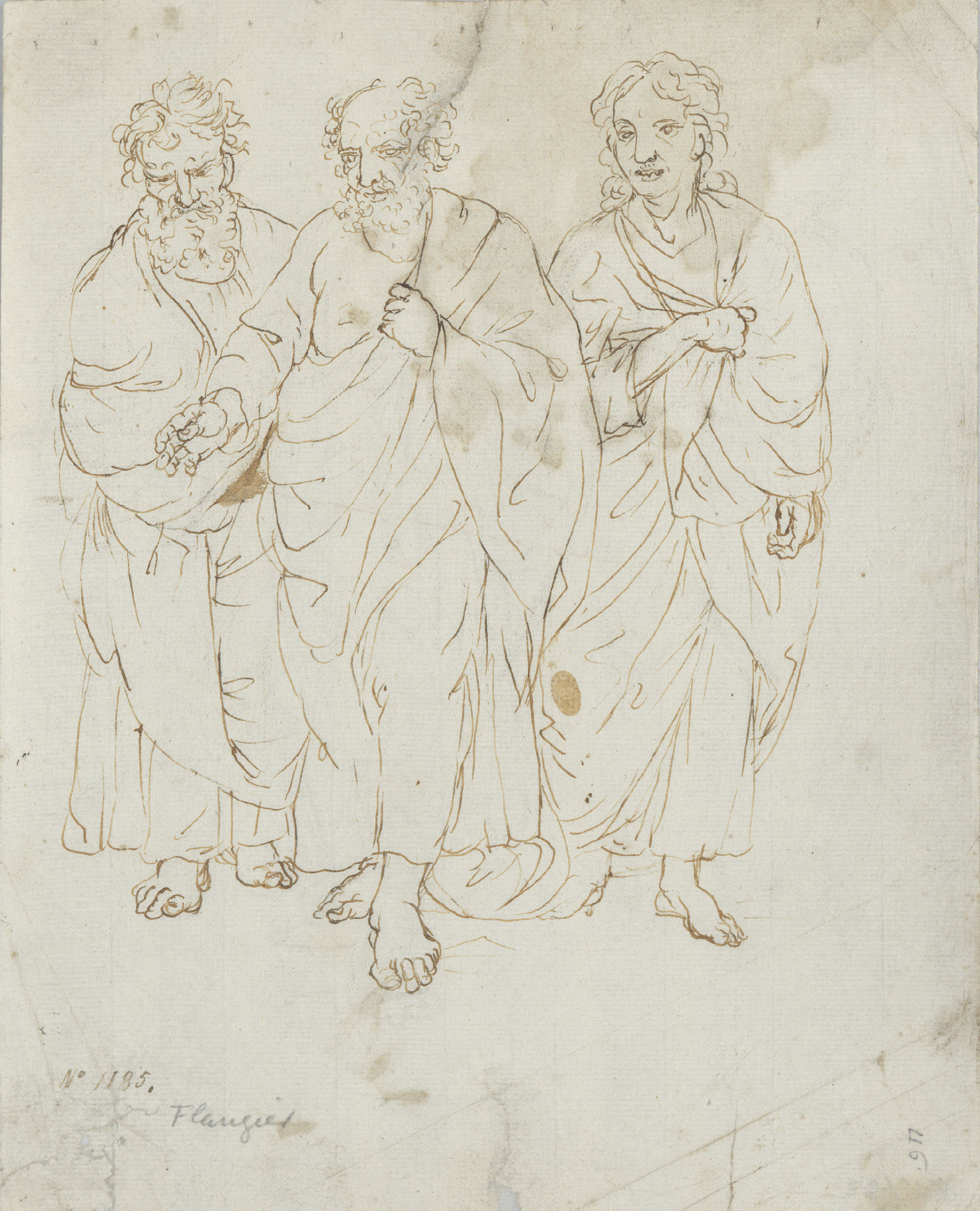 image for: Josep Bernat Flaugier - Tres apòstols - Cap a 1800-1812