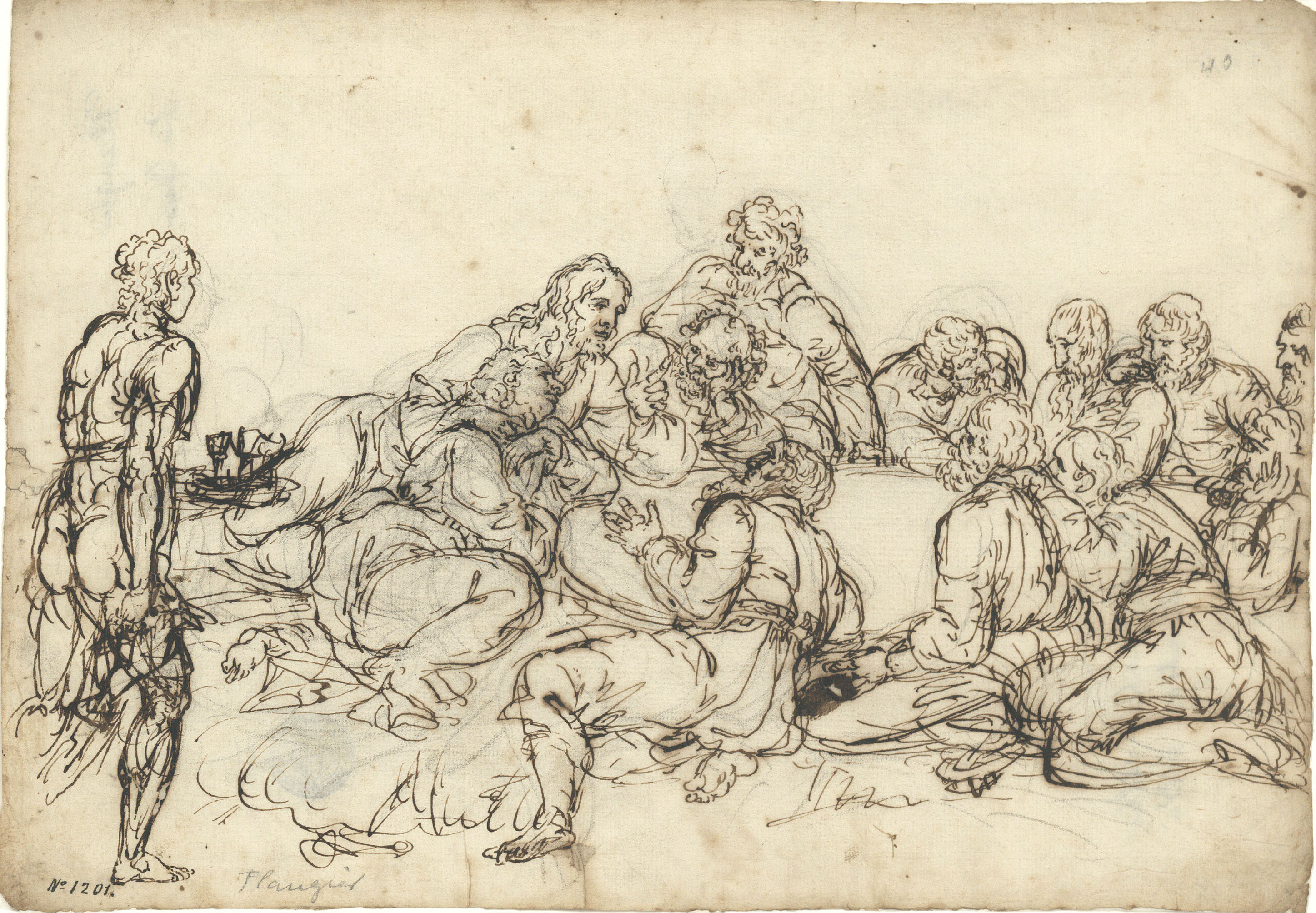 image for: Josep Bernat Flaugier - Sant Sopar - Cap a 1800-1812
