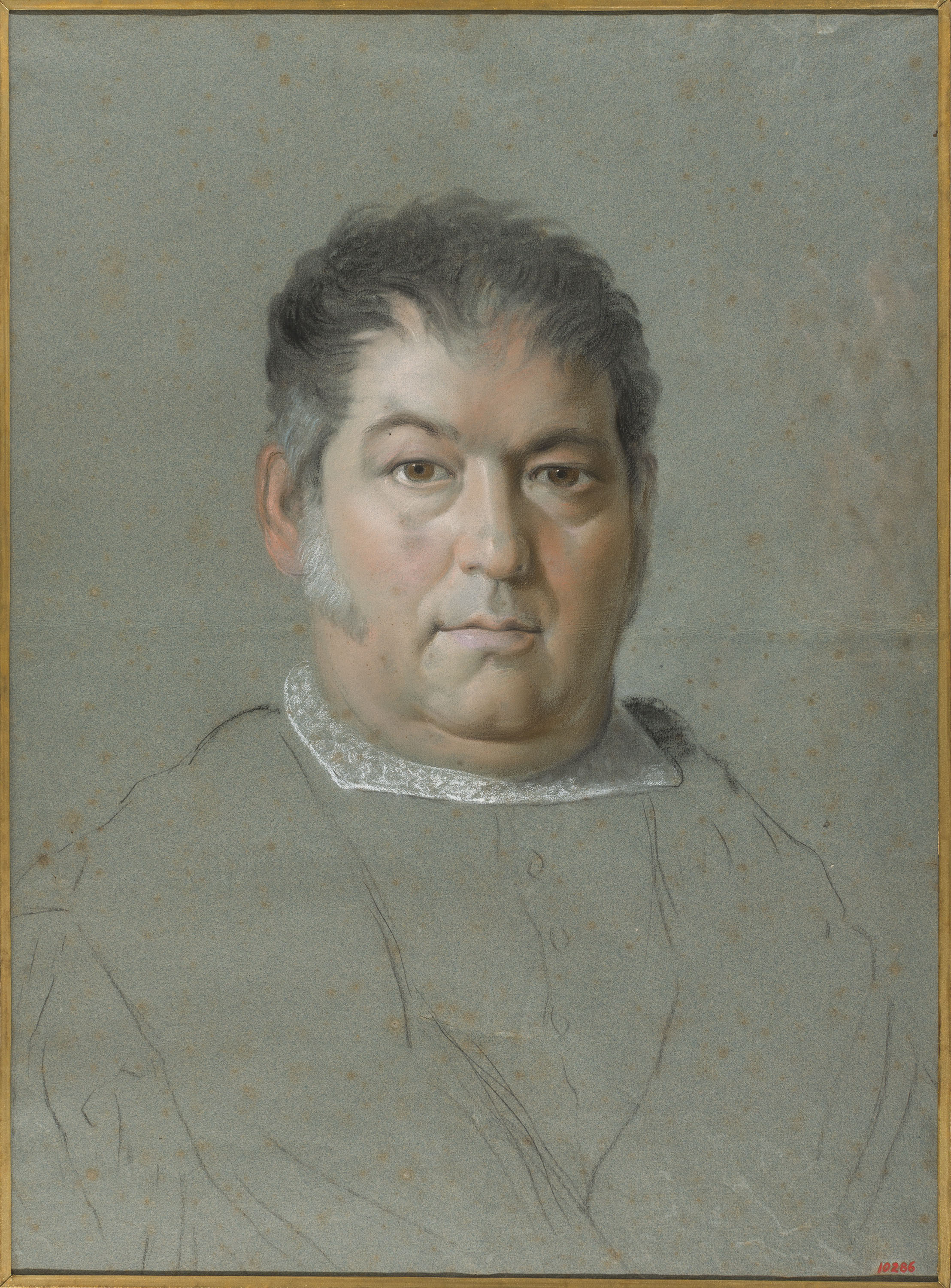 image for: Vicente Rodes - Estudi de cap de Juan López de Vinuesa (regent de l&#039;Audiència Territorial de Catalunya) - Cap a 1820