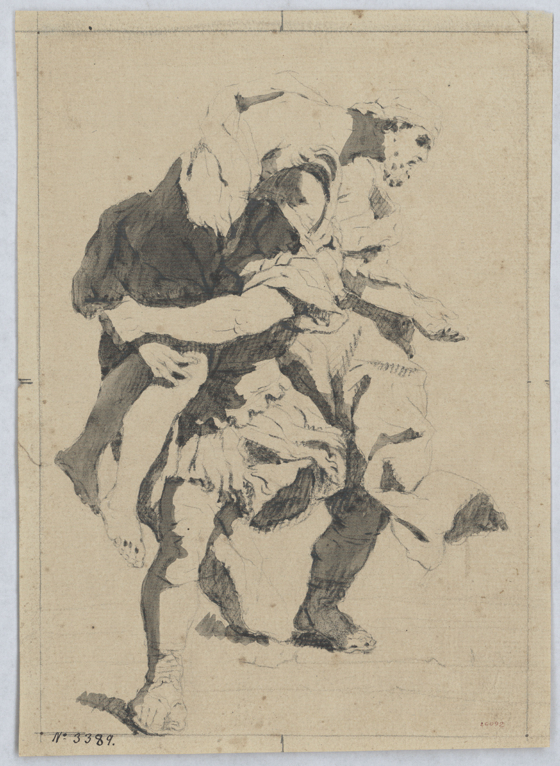 image for: Vicente Rodes - Enees i Anquises - Cap a 1834-1840