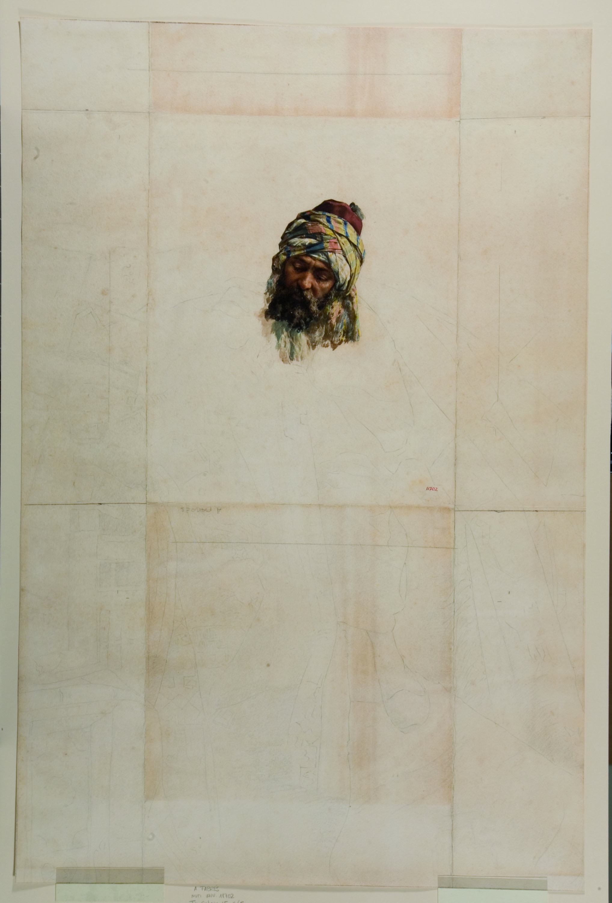 image for: Antoni Fabrés - Àrab - Cap a 1877