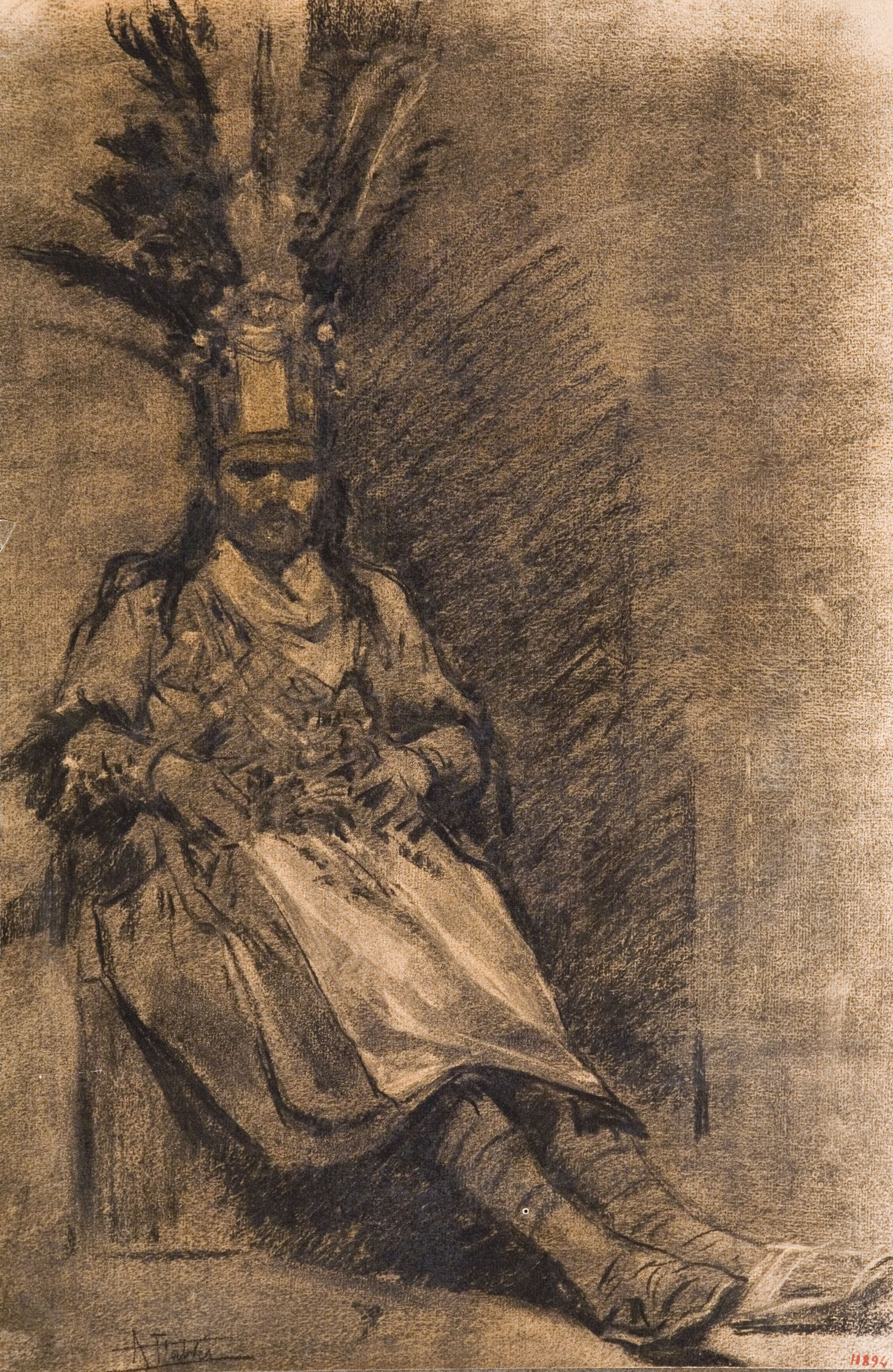 image for: Antoni Fabrés - Indi mexicà - 1904