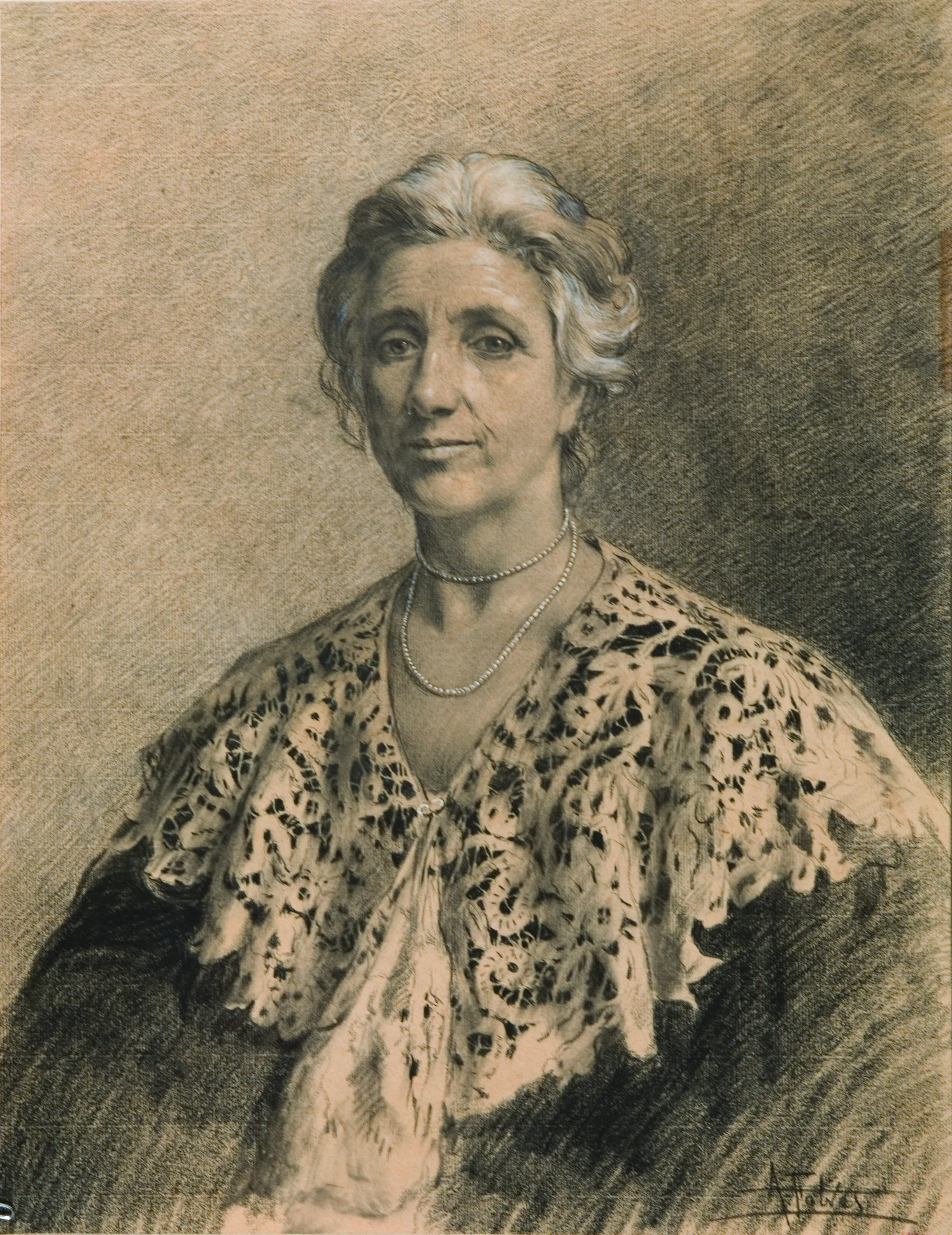 image for: Antoni Fabrés - Retrat de dama - Cap a 1914