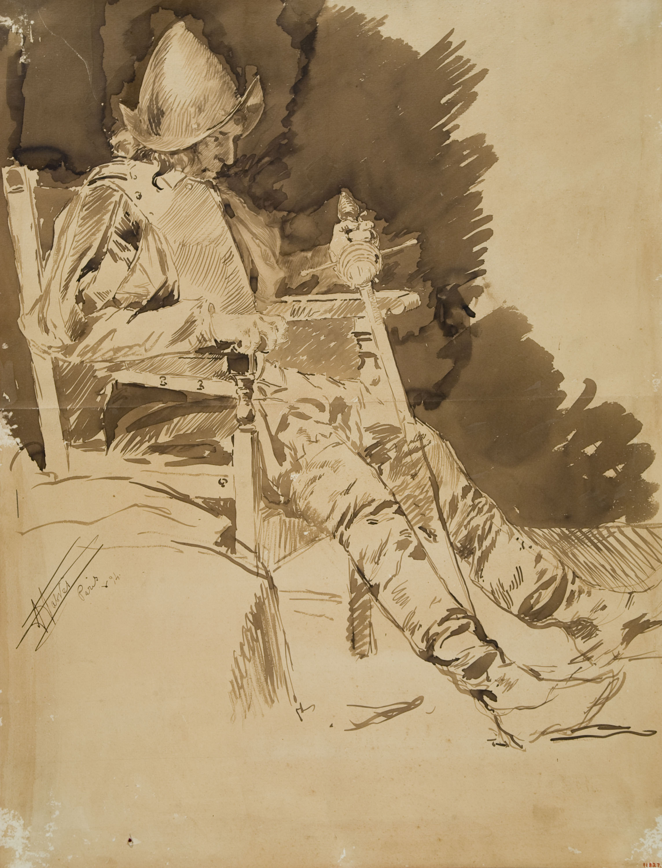 image for: Antoni Fabrés - Alabarder - 1894