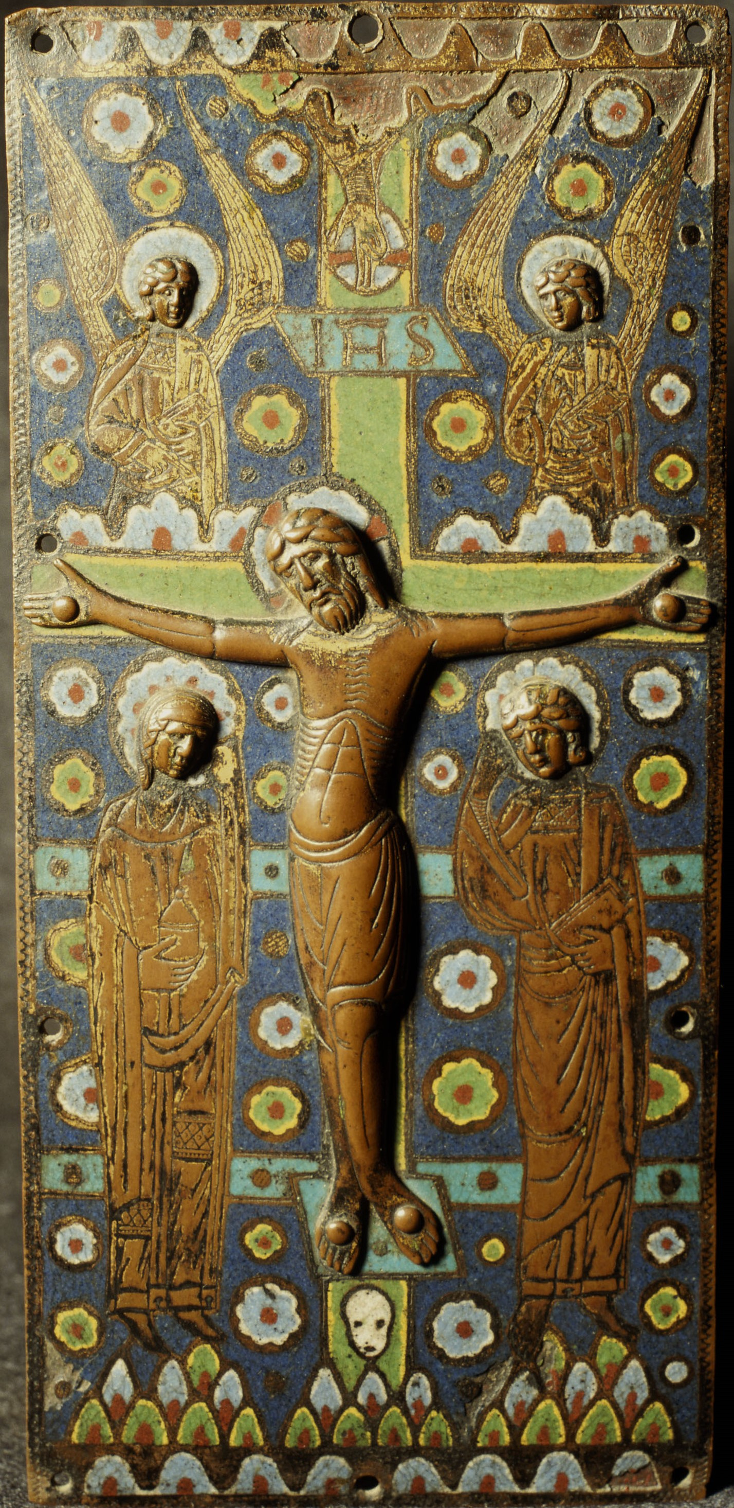 image for: Anònim - Placa d&#039;enquadernació: Calvari - Llemotges, segon terç del segle XIII