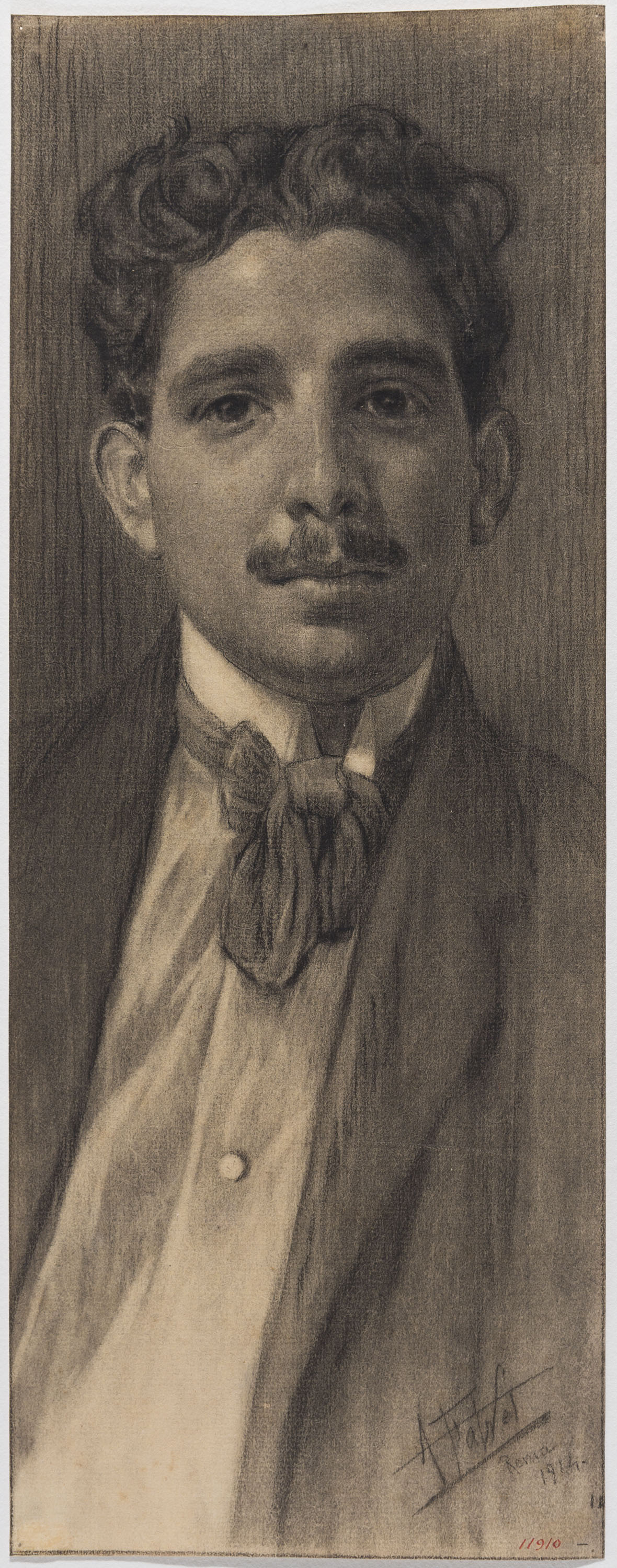 image for: Antoni Fabrés - Retrat masculí - 1914