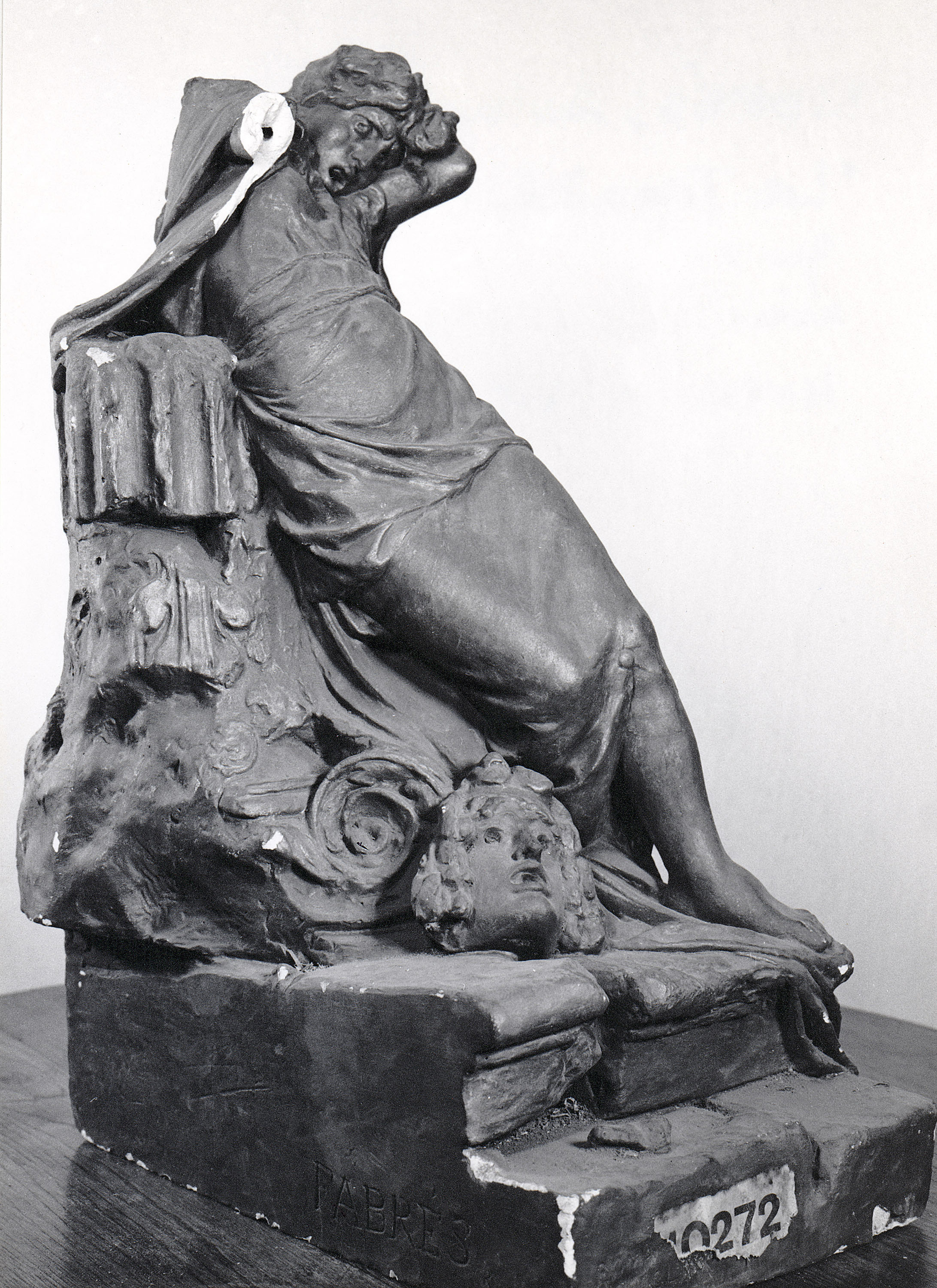image for: Antoni Fabrés - La tragèdia - 1880
