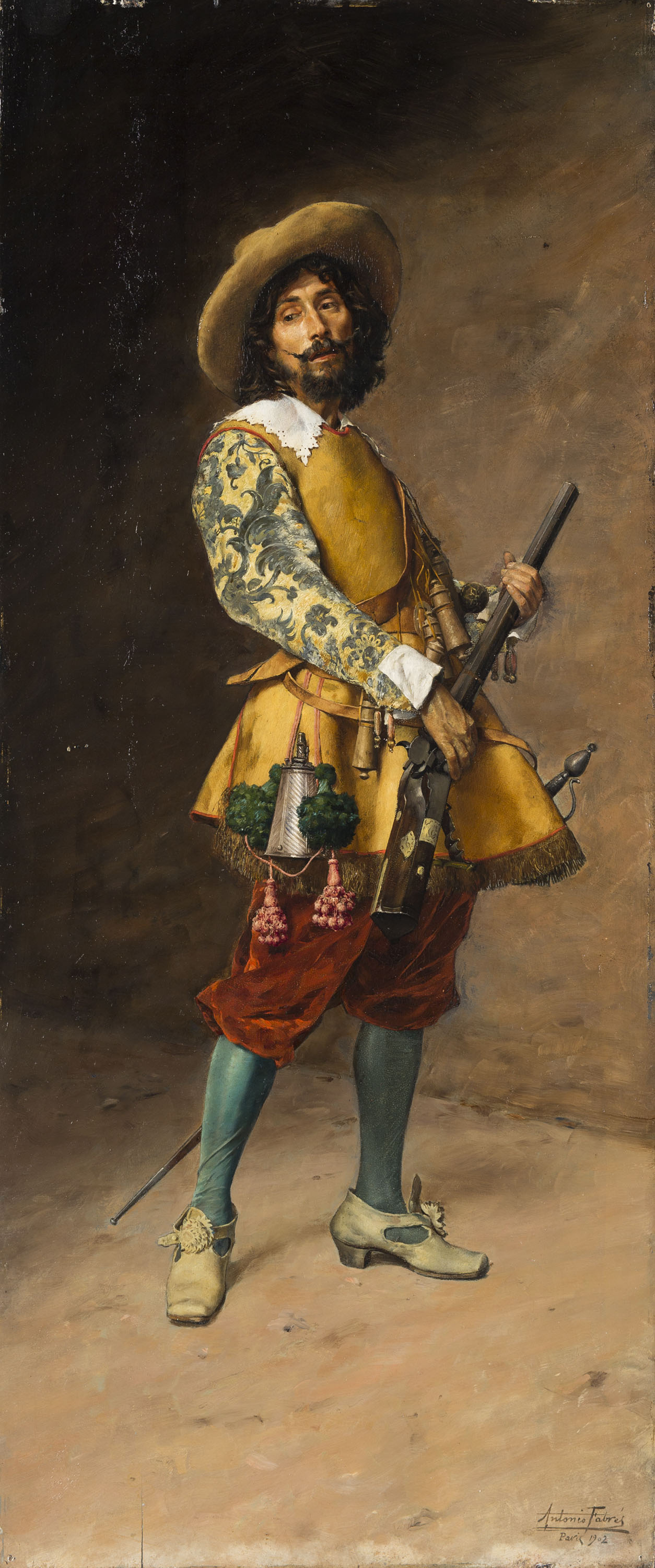 image for: Antoni Fabrés - Mosqueter - París, 1902