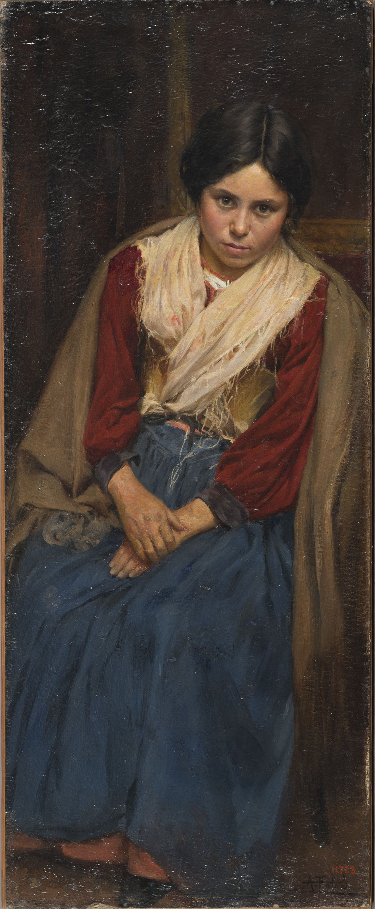 image for: Antoni Fabrés - La Ciociaretta - Roma, hacia 1911