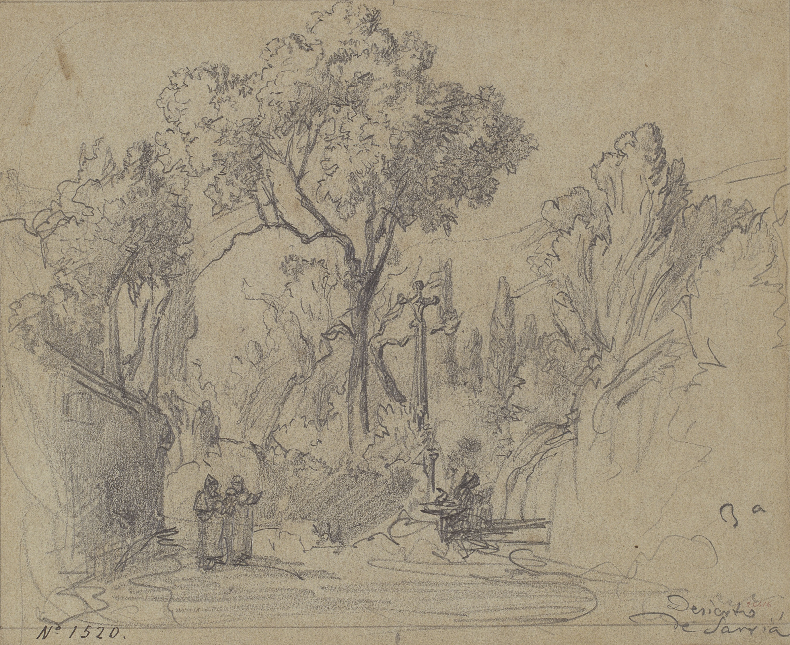 image for: Ramon Martí i Alsina - Desert de Sarrià - Cap a 1860-1865