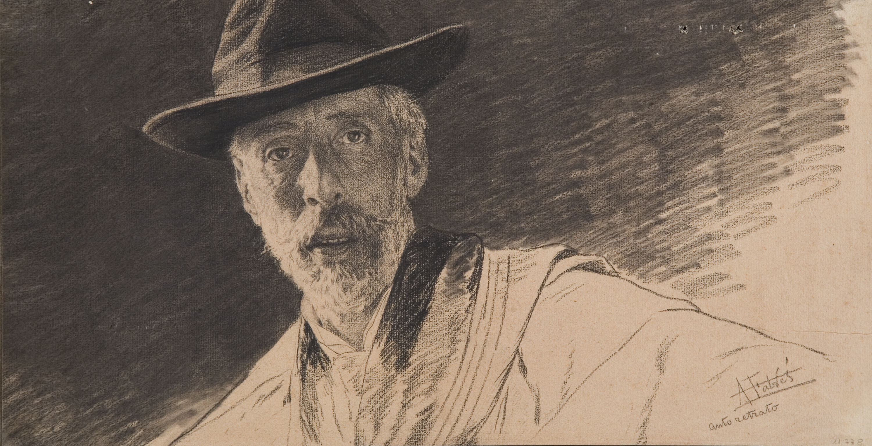 image for: Antoni Fabrés - Autoretrat - 1914