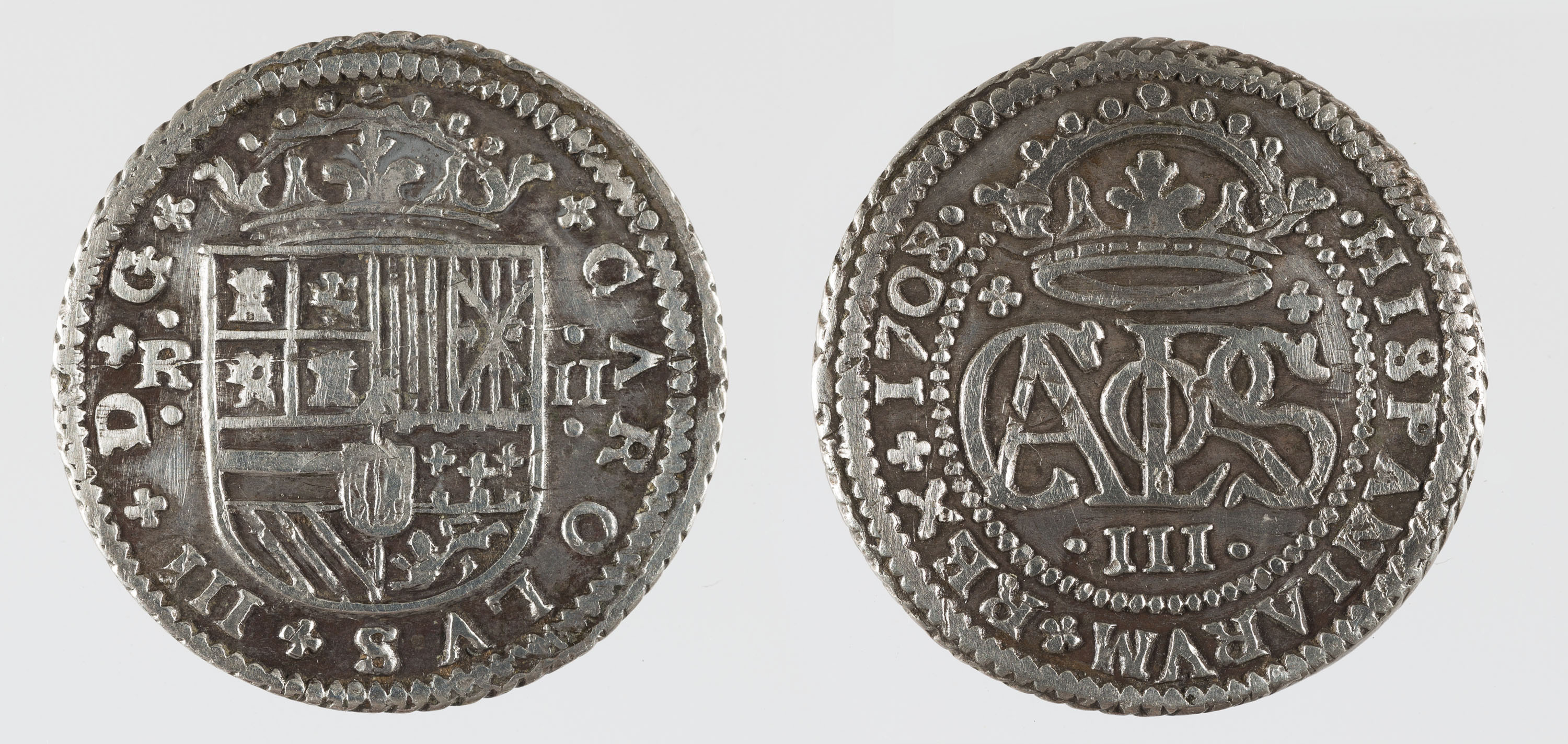 image for: Arxiduc Carles d&#039;Àustria - 2 rals - 1708