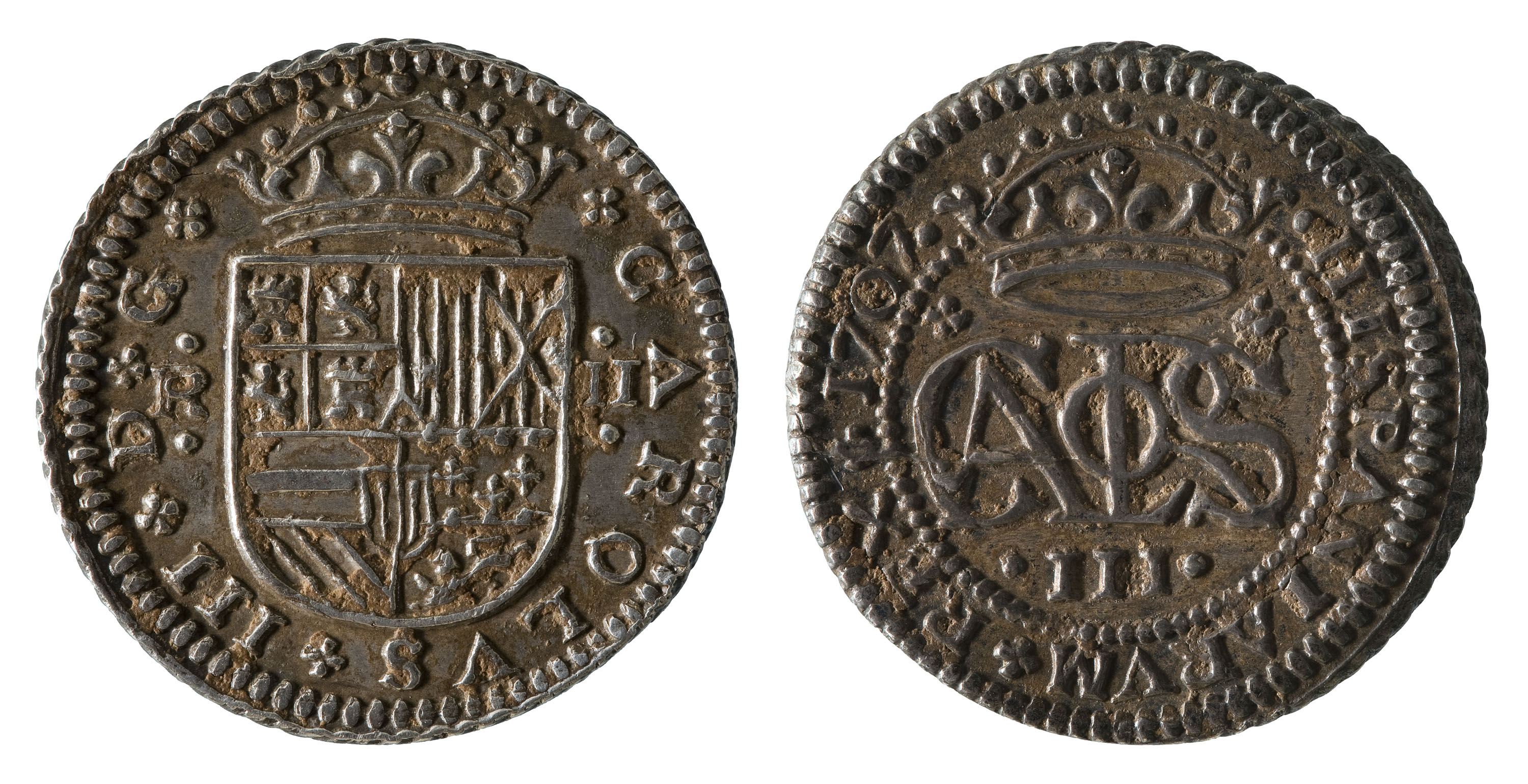 image for: Arxiduc Carles d&#039;Àustria - 2 rals - 1707