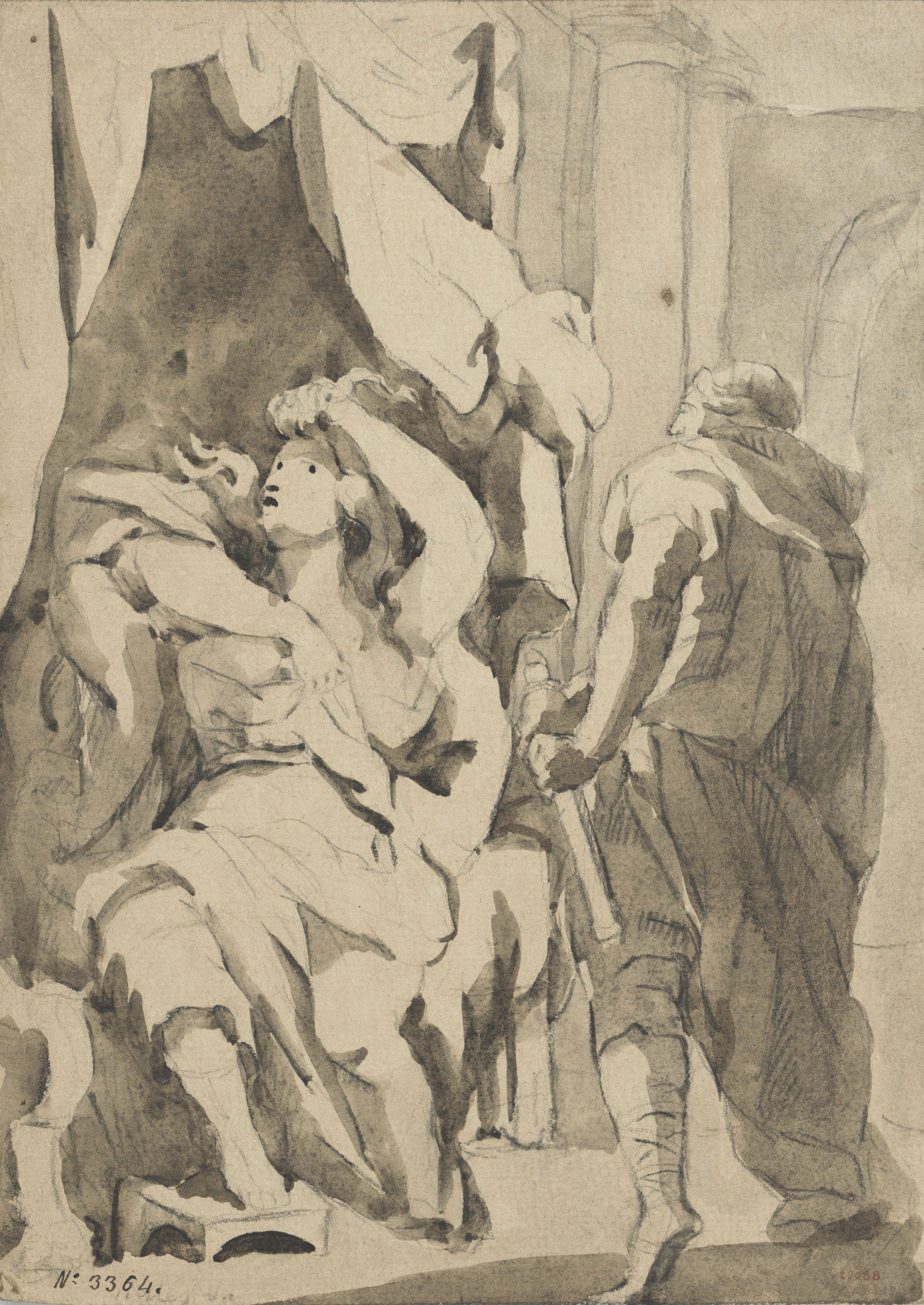 image for: Vicente Rodes - Cleòpatra - Cap a 1834-1840