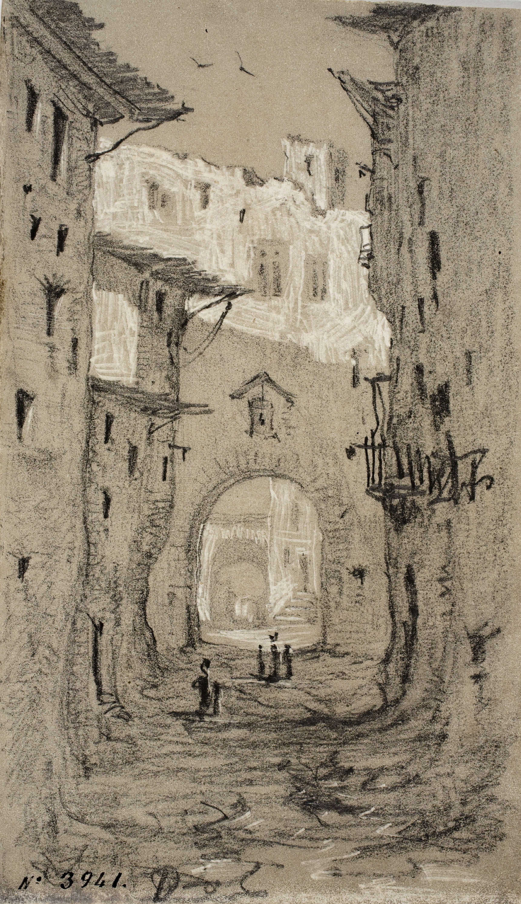 image for: Modest Urgell - Carrer de poble - Cap a 1861-1888