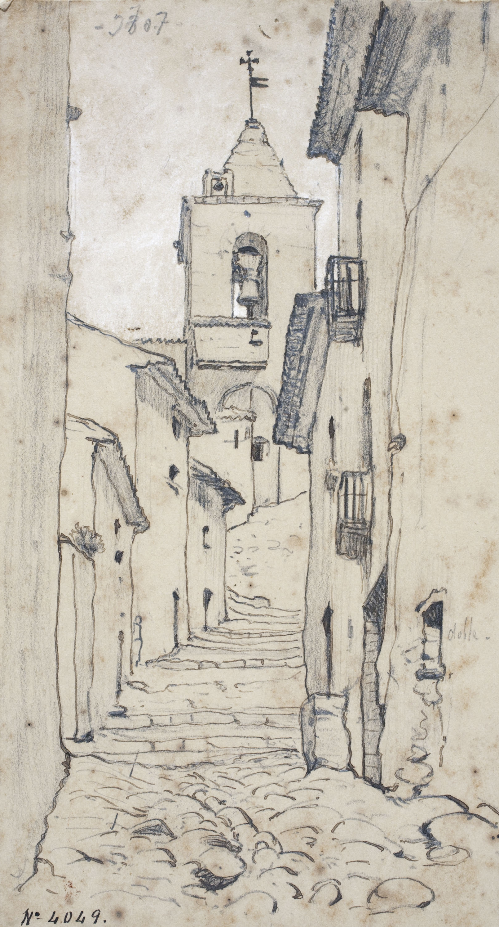 image for: Modest Urgell - Carrer de poble - Cap a 1864
