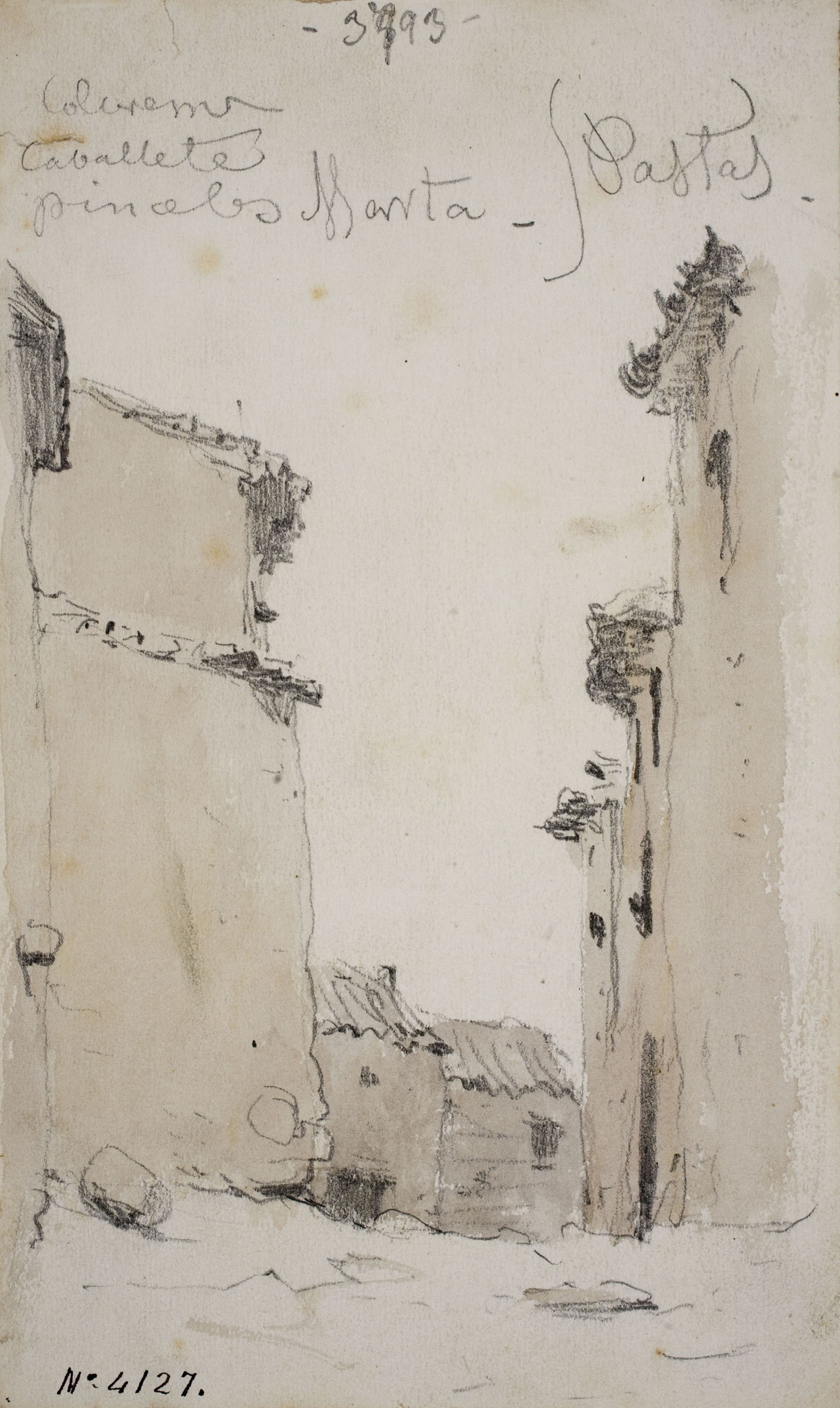 image for: Modest Urgell - Carrer de poble - Cap a 1884