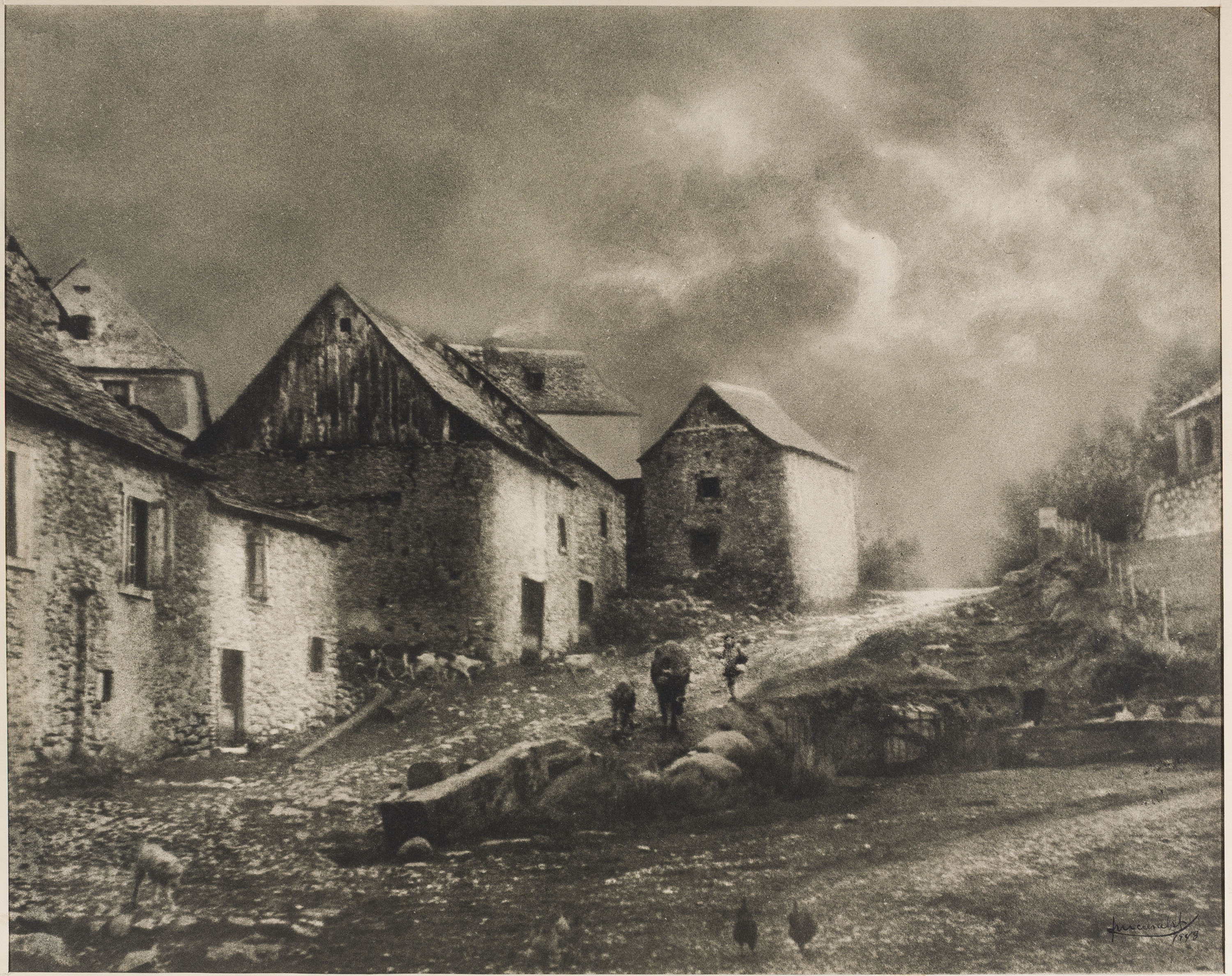 image for: Josep Maria Casals i Ariet - Poble de la Vall d&#039;Aran - 1948