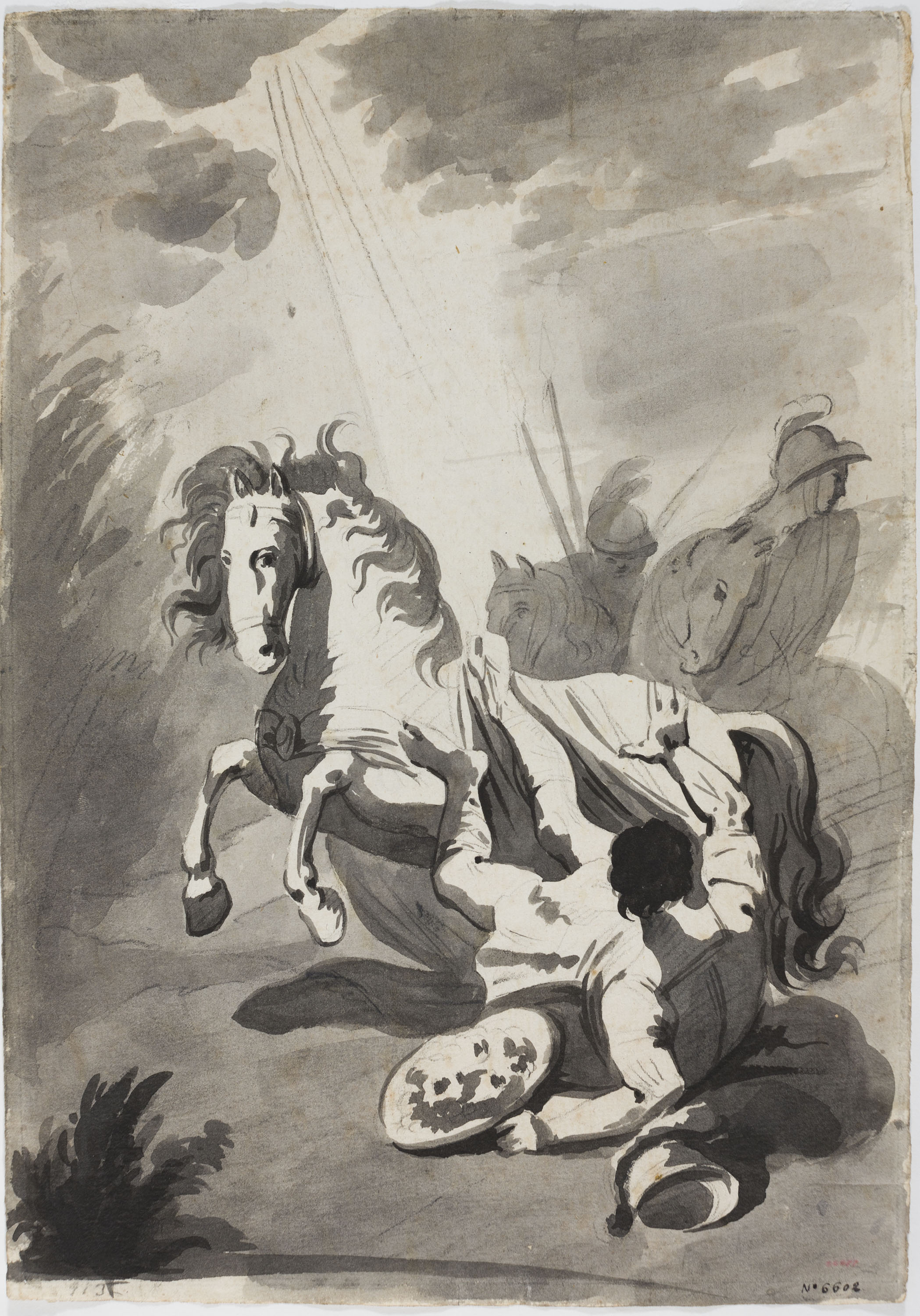 image for: Vicente Rodes - La conversió de sant Pau - Cap a 1834-1840