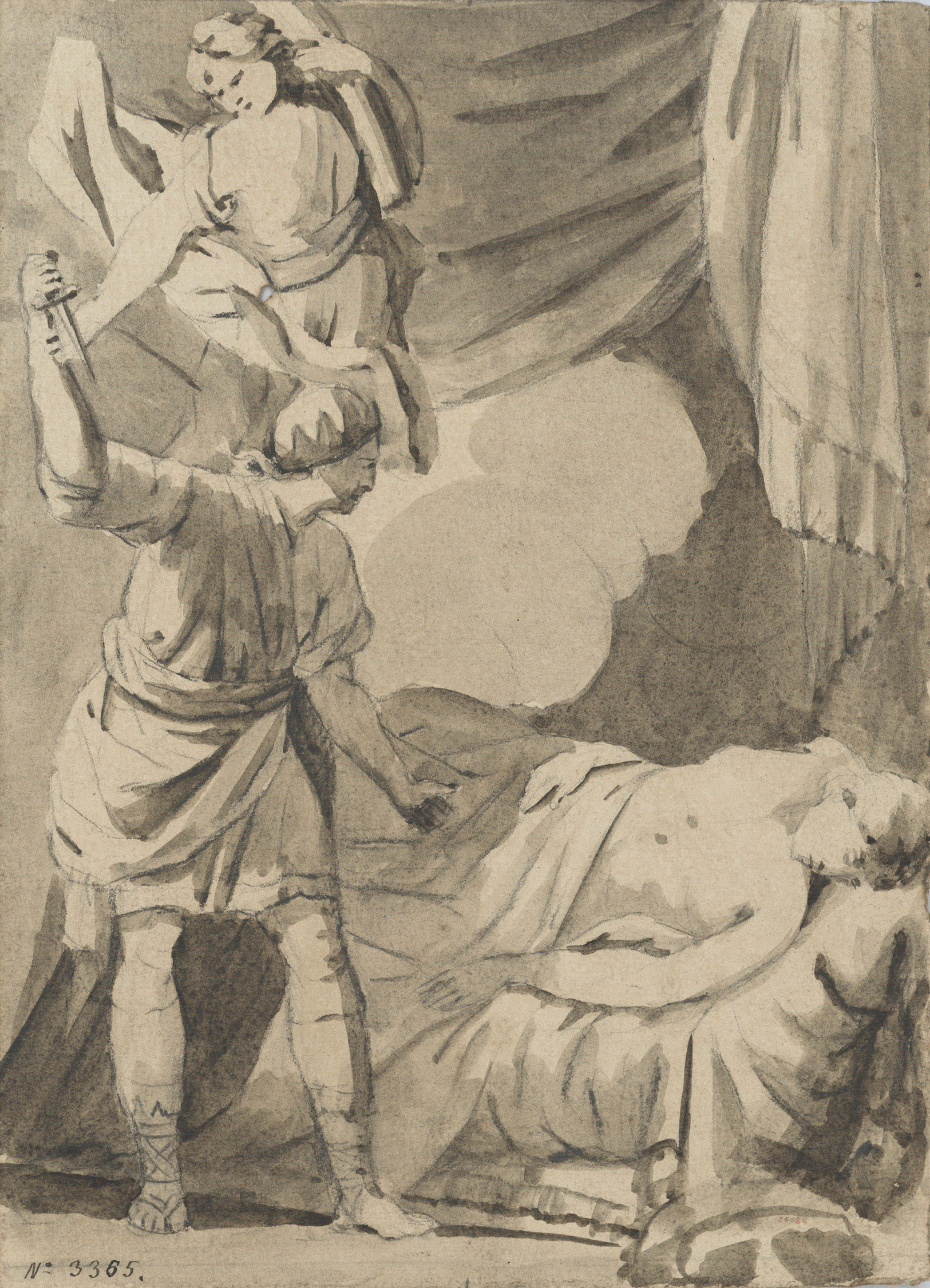 image for: Vicente Rodes - Sacrifici d&#039;Isaac - Cap a 1834-1840