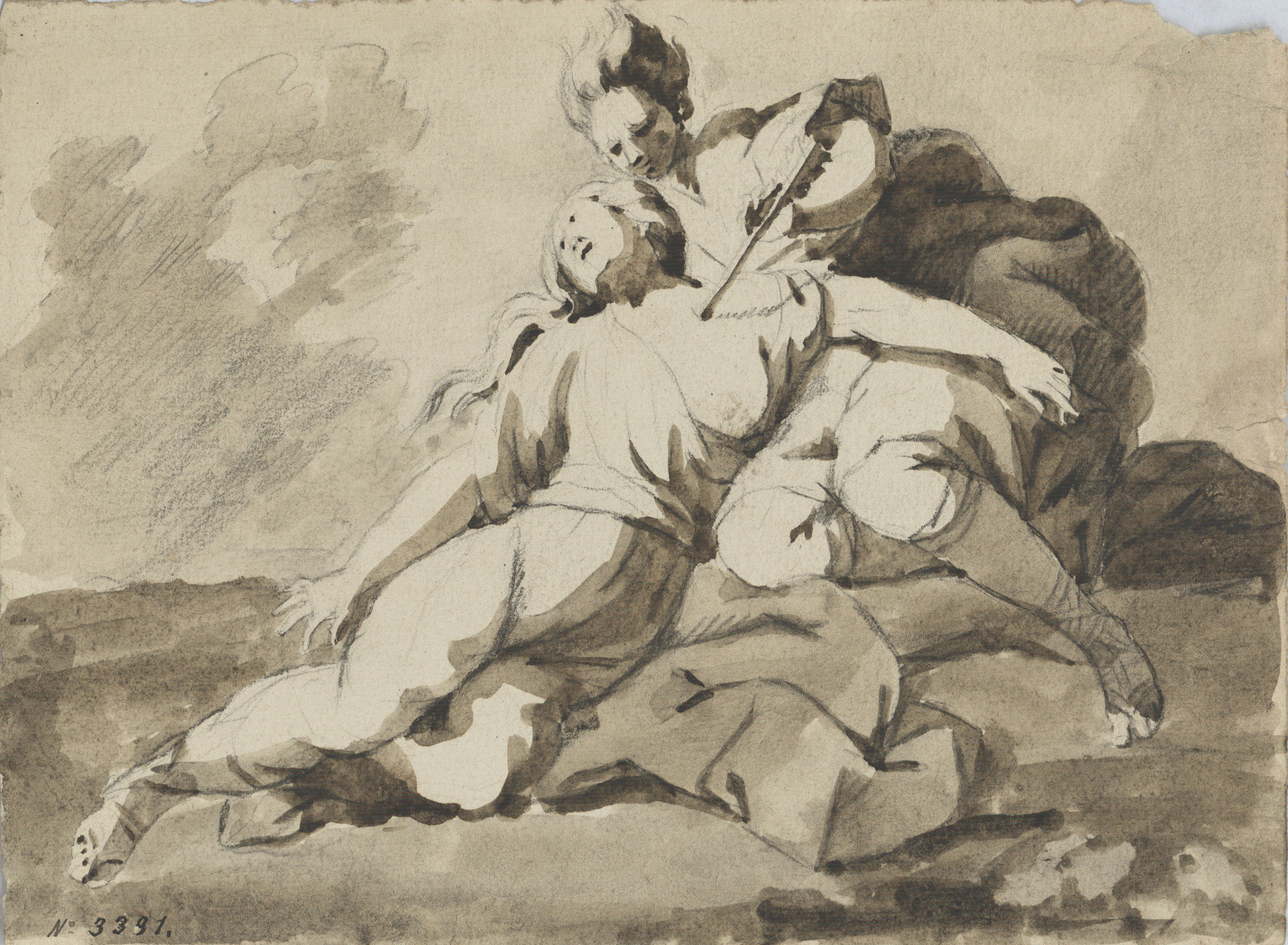 image for: Vicente Rodes - Escena d&#039;història - Cap a 1834-1840