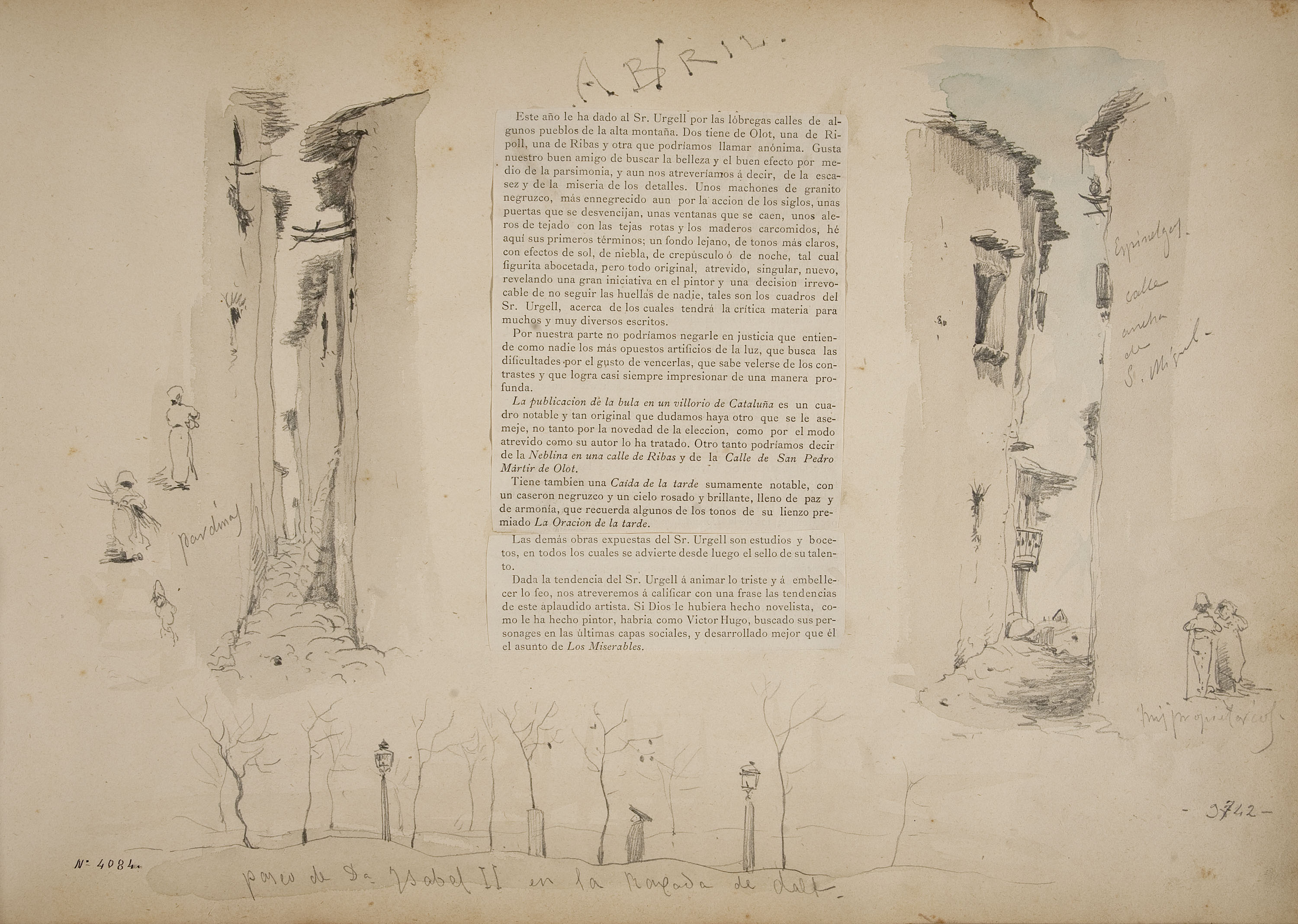 image for: Modest Urgell - Carrers de Pardines, Espinelves i Barcelona - Cap a 1869