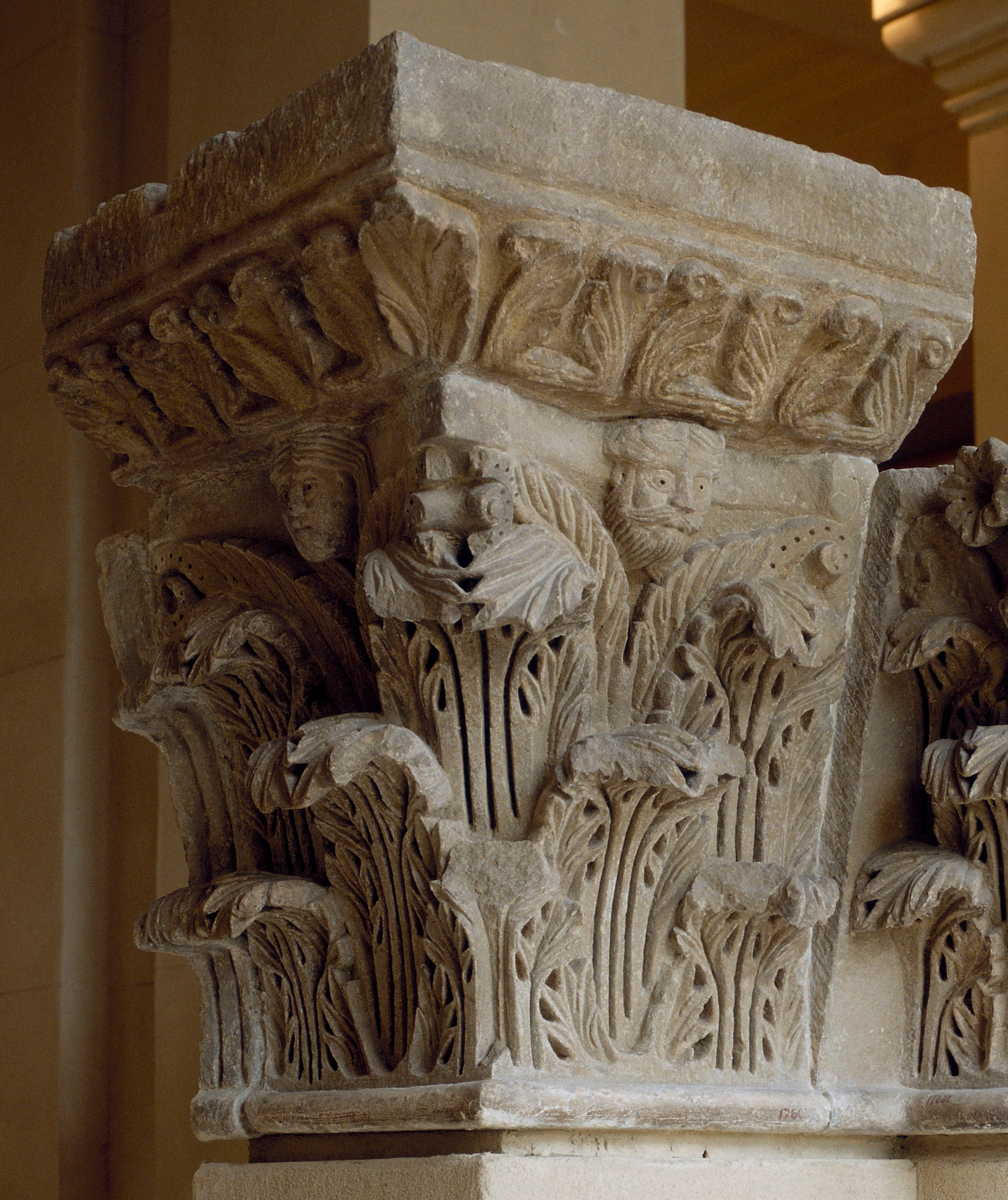 image for: Anònim - Capitell i imposta del pilar de Camarasa - Últim quart del segle XII