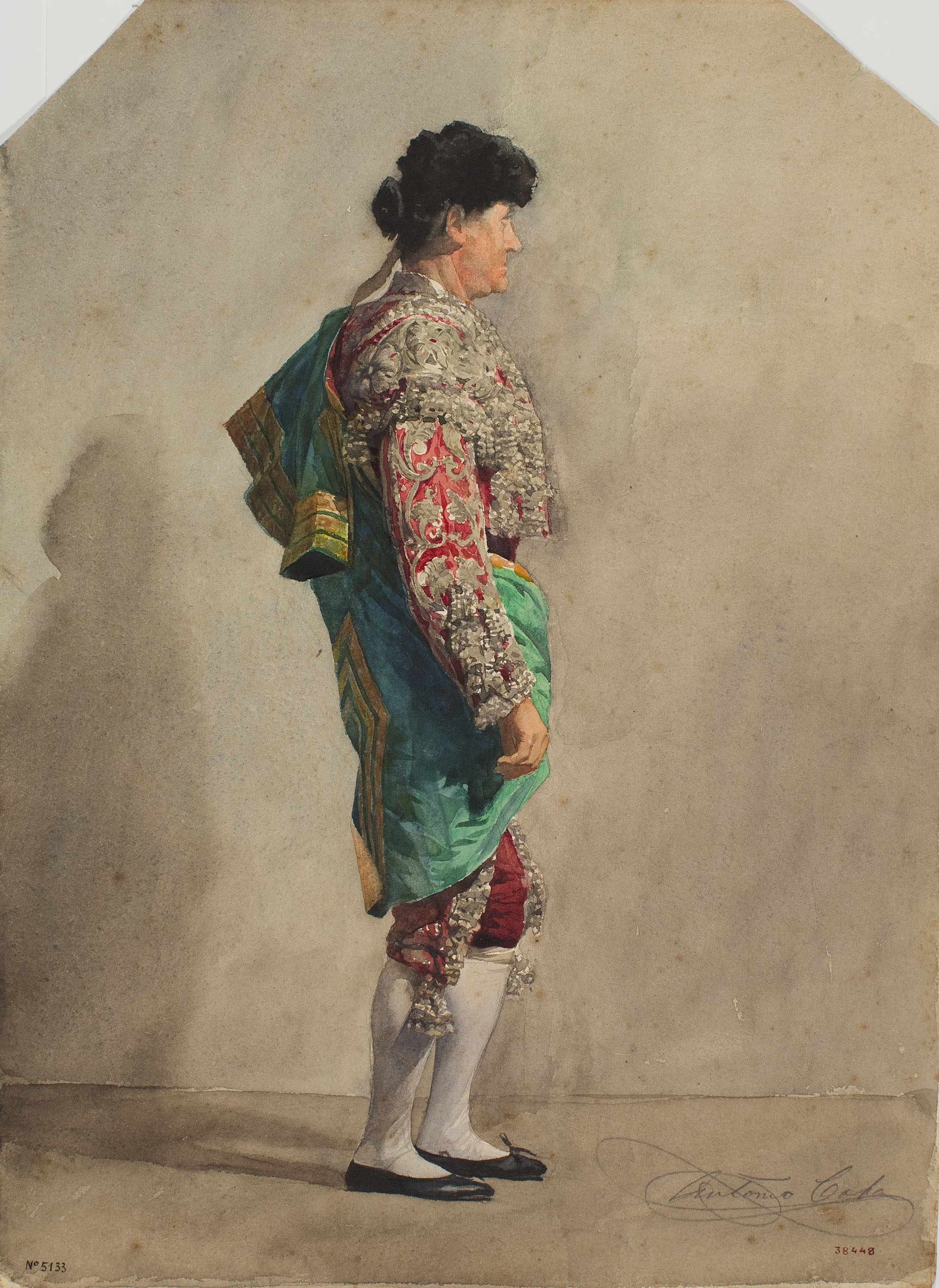 image for: Antoni Caba - Torero - Cap a 1860-1870