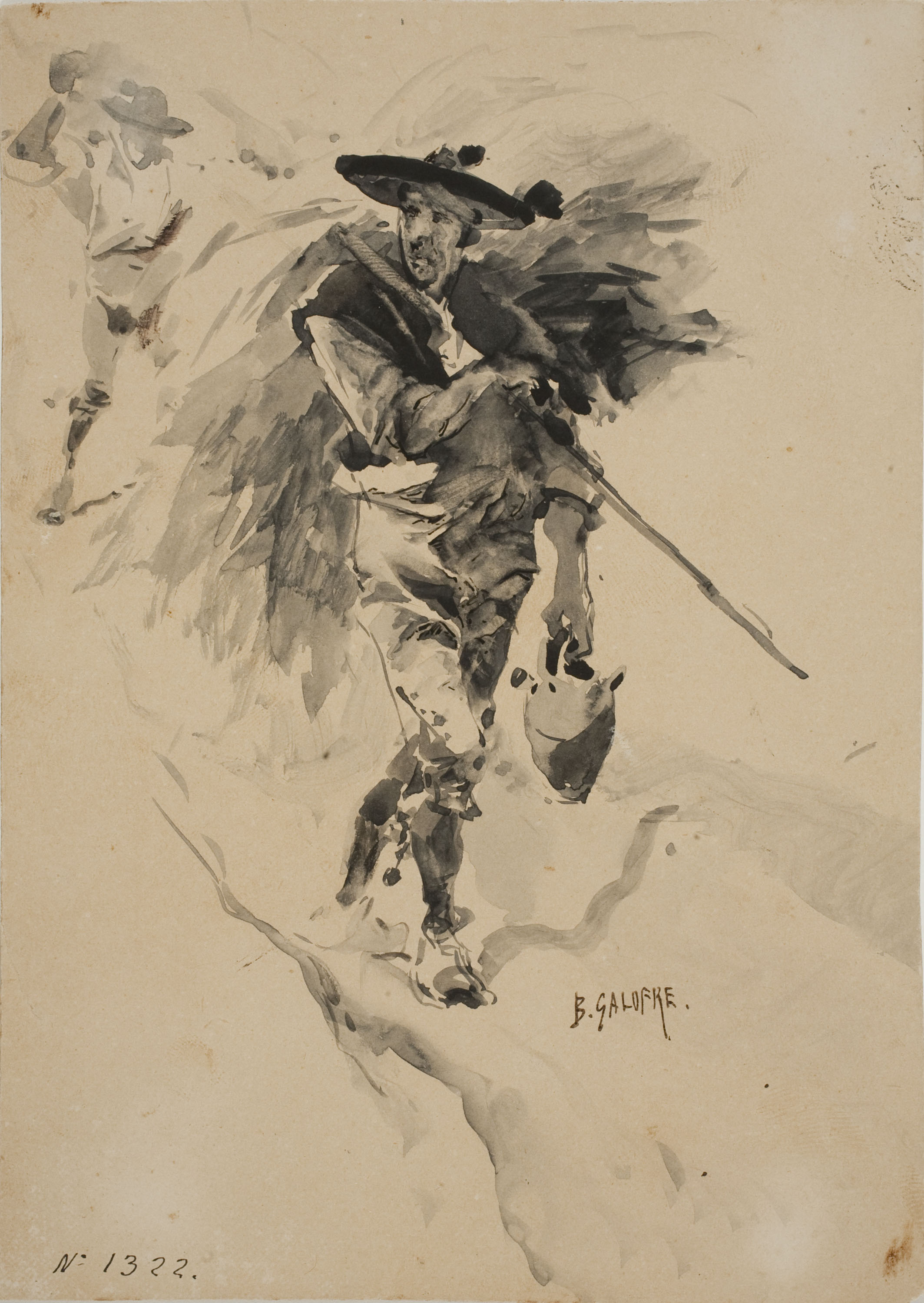 image for: Baldomer Galofre - Pagès andalús - Cap a 1881-1883