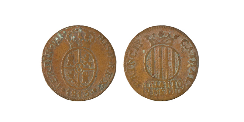 image for: Ferran VII d&#039;Espanya - 1 i 1/2 quarto - 1813
