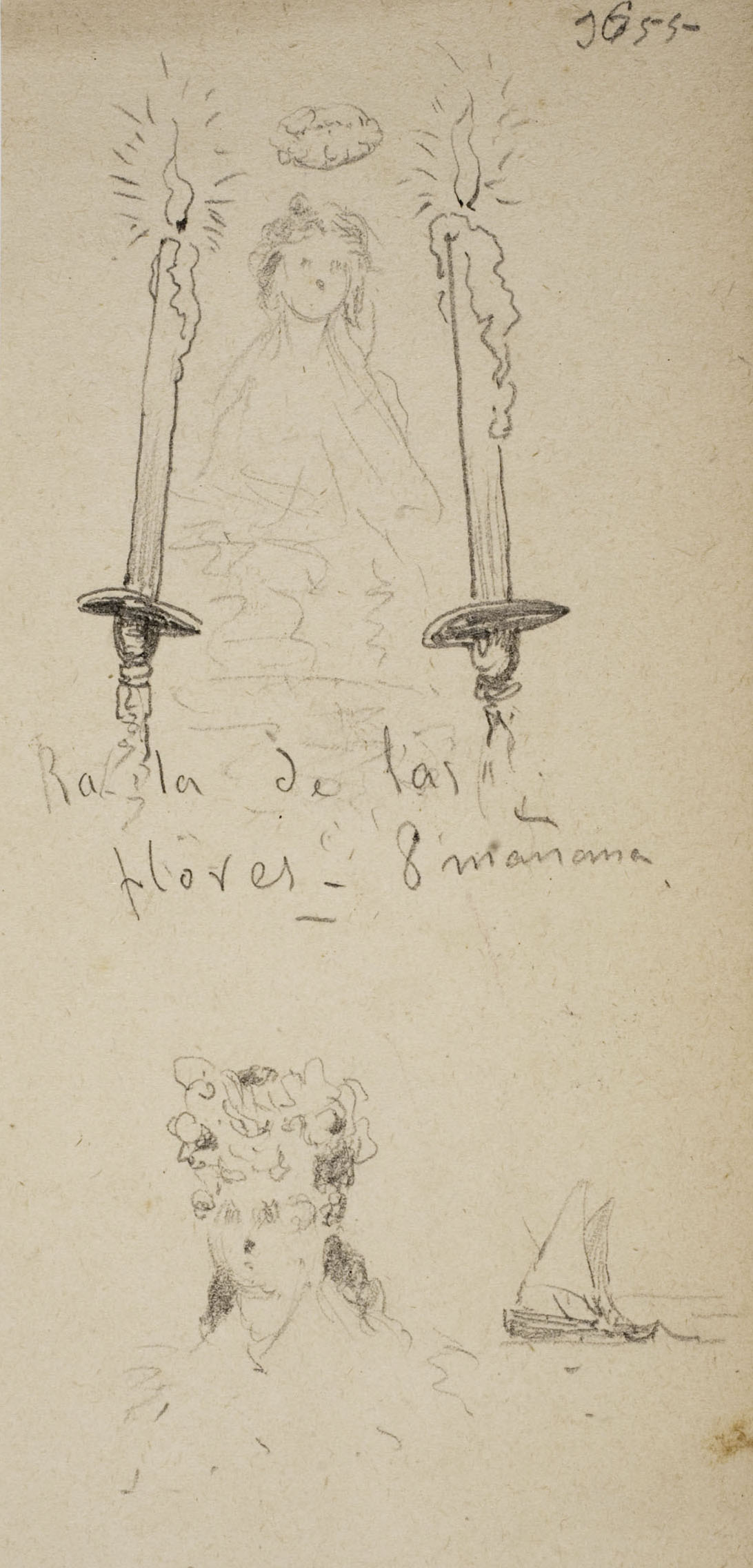 image for: Modest Urgell - Apunts diversos - Cap a 1864