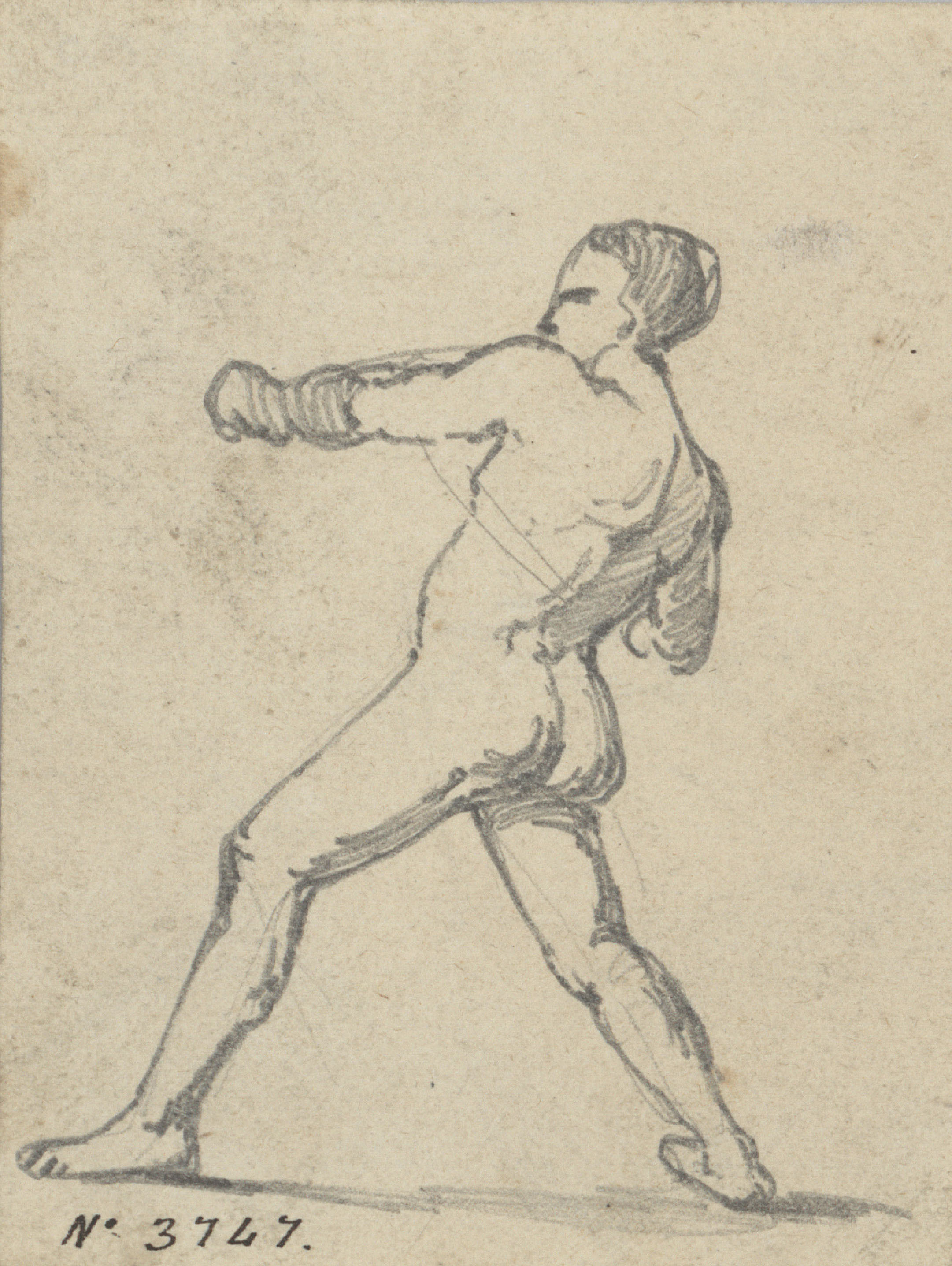 image for: Francesc Torras - Un atleta - Cap a 1850-1860