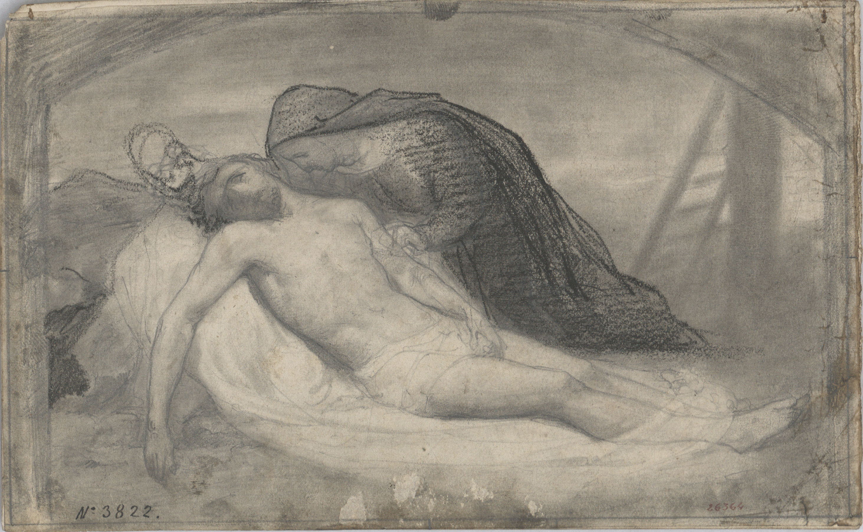 image for: Francesc Torras - Després del davallament de la Creu - Cap a 1868