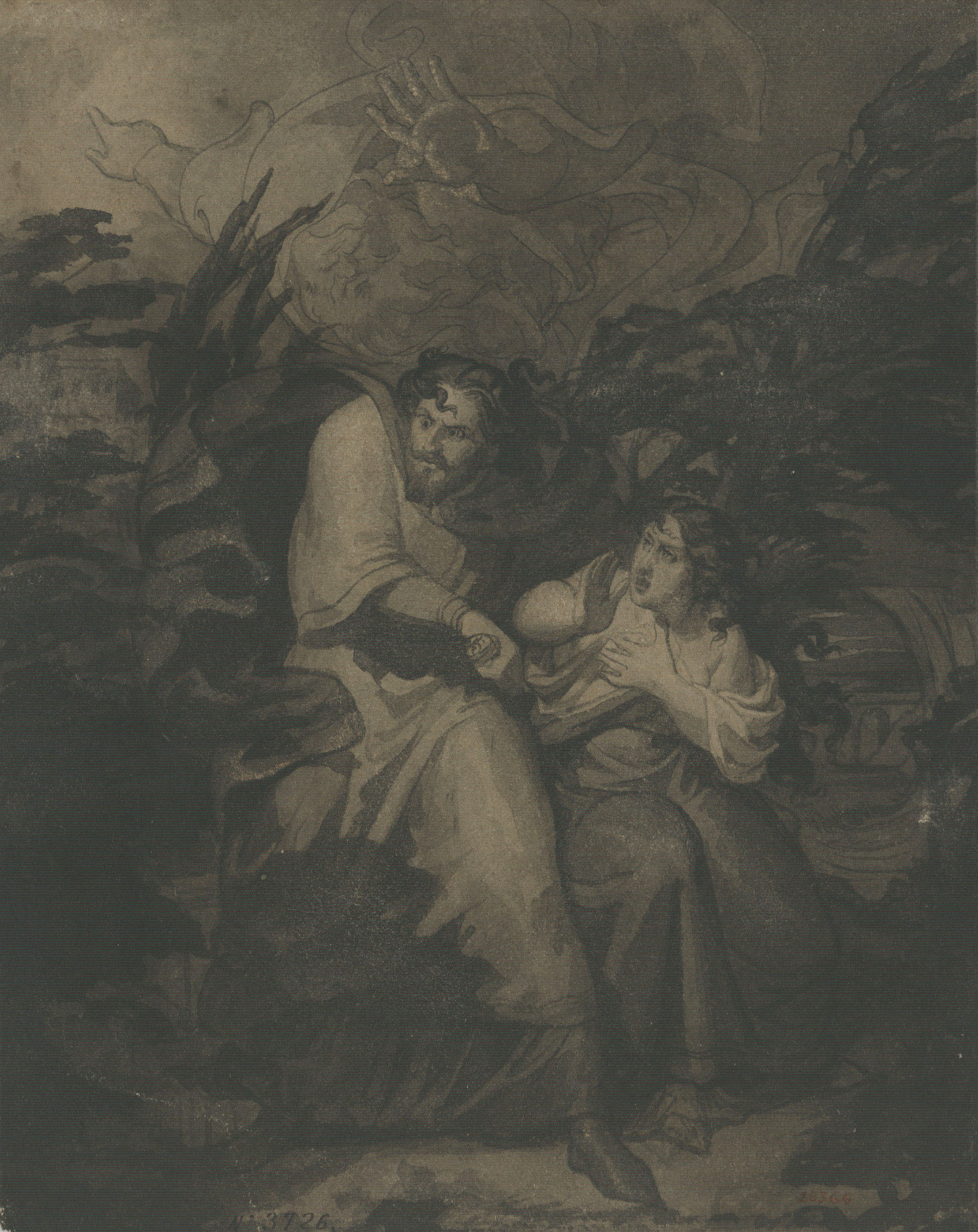 image for: Francesc Torras - La profecia del Tajo - 1862