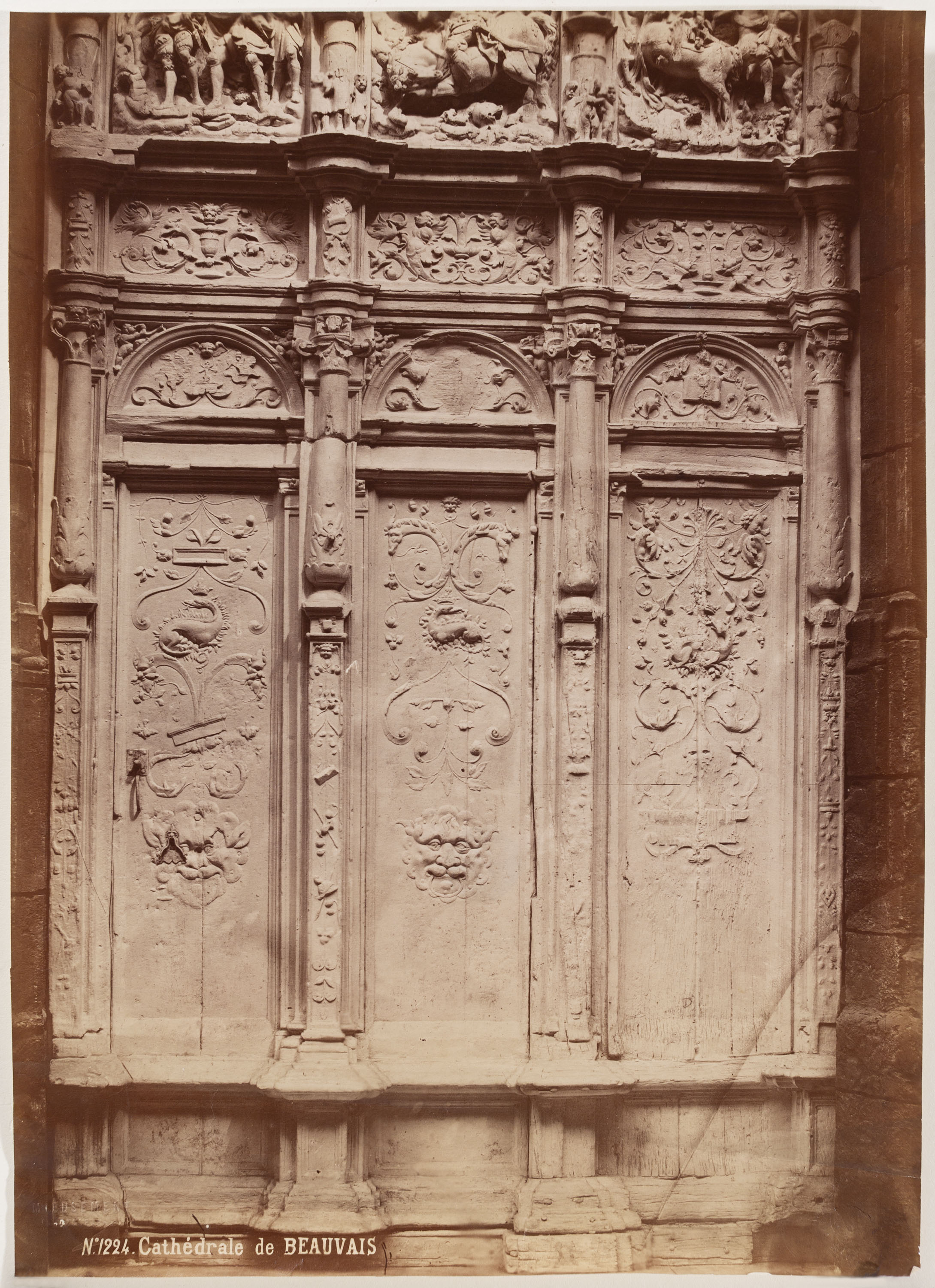image for: Séraphin-Médéric Mieusement - Cathédrale de Beauvais - Cap a 1886-1891