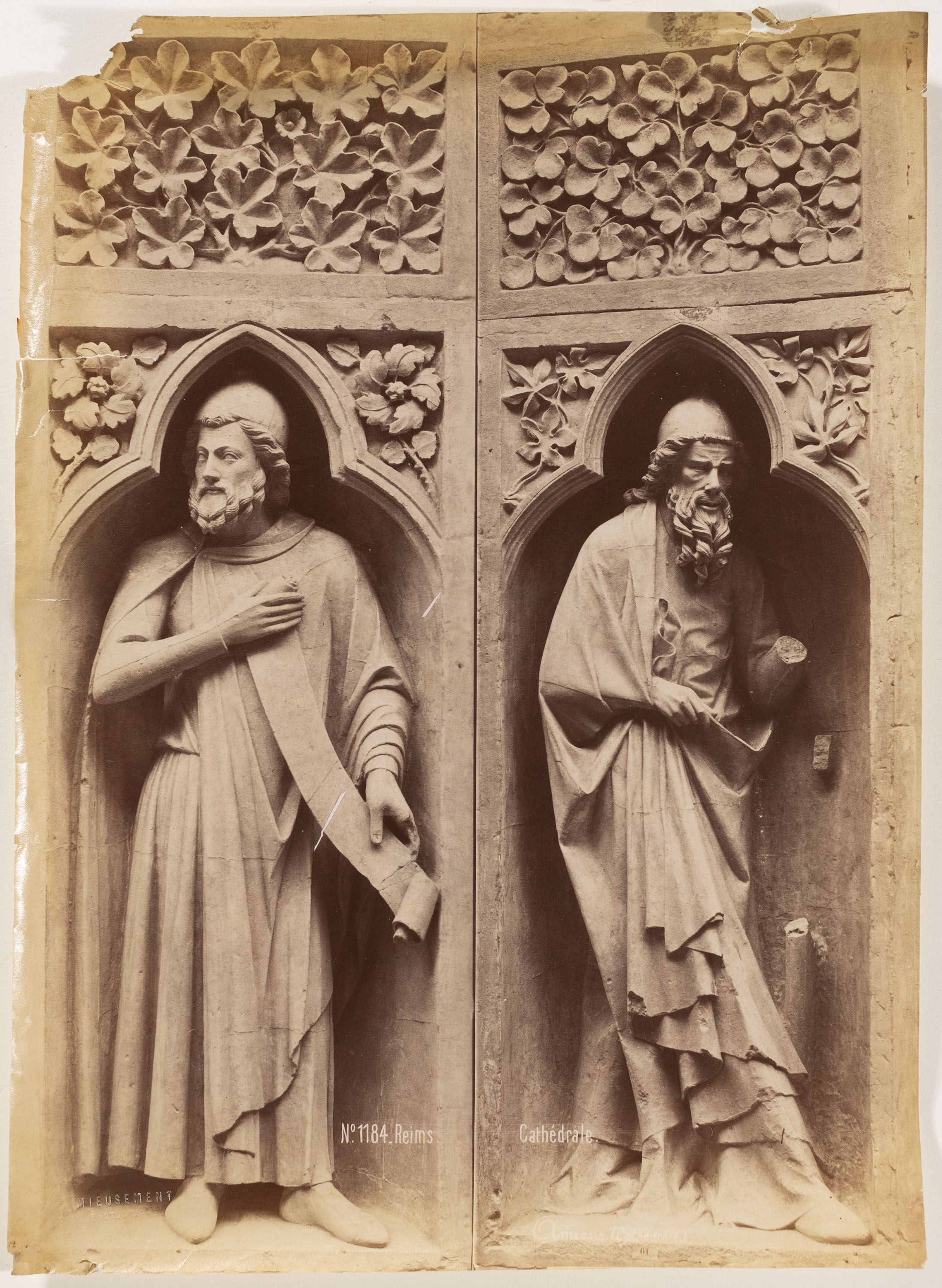 image for: Séraphin-Médéric Mieusement - Reims. Cathédrale - Cap a 1886-1891