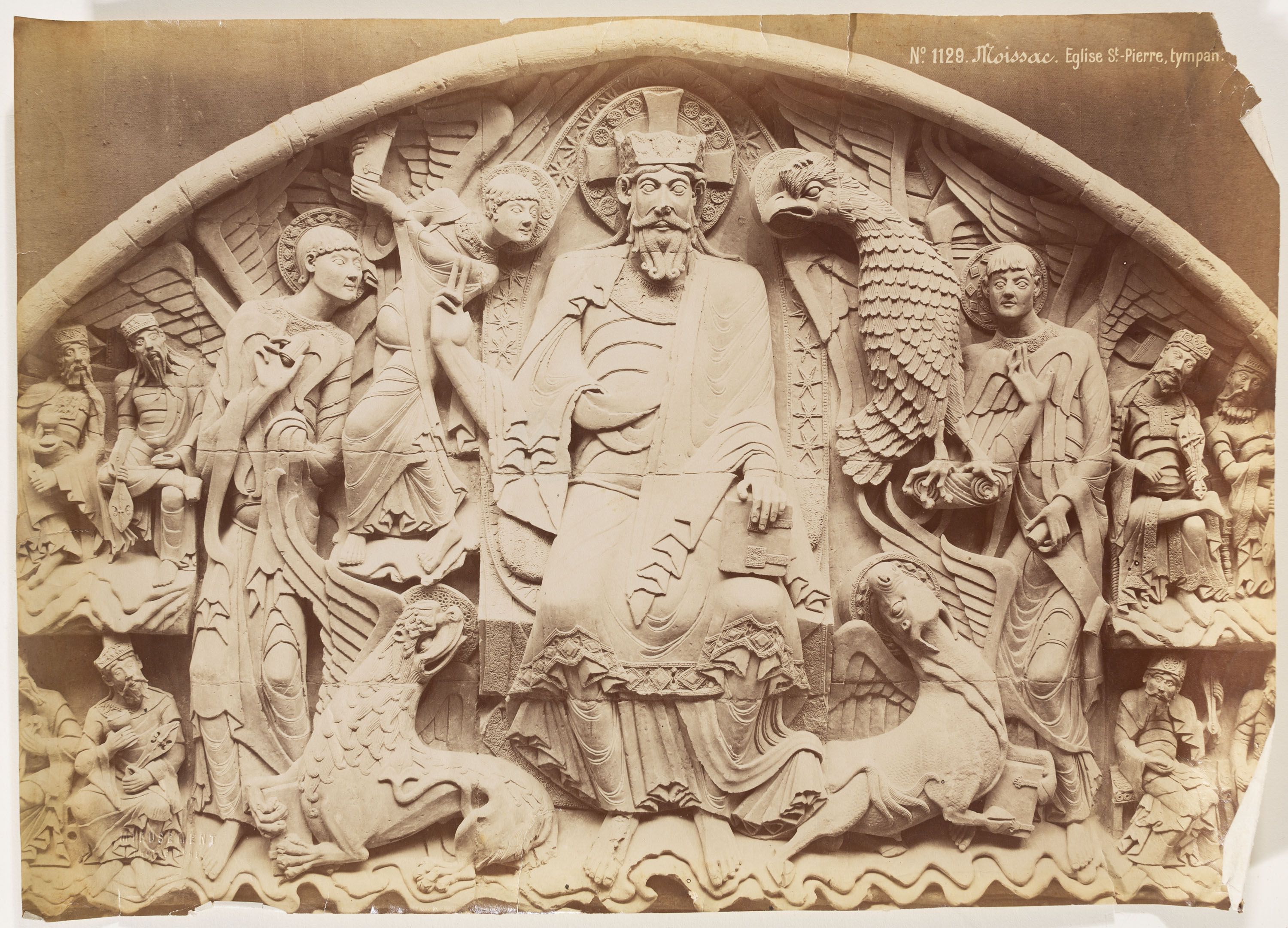 image for: Séraphin-Médéric Mieusement - Moissac. Eglise St. Pierre, tympan - Cap a 1886-1891