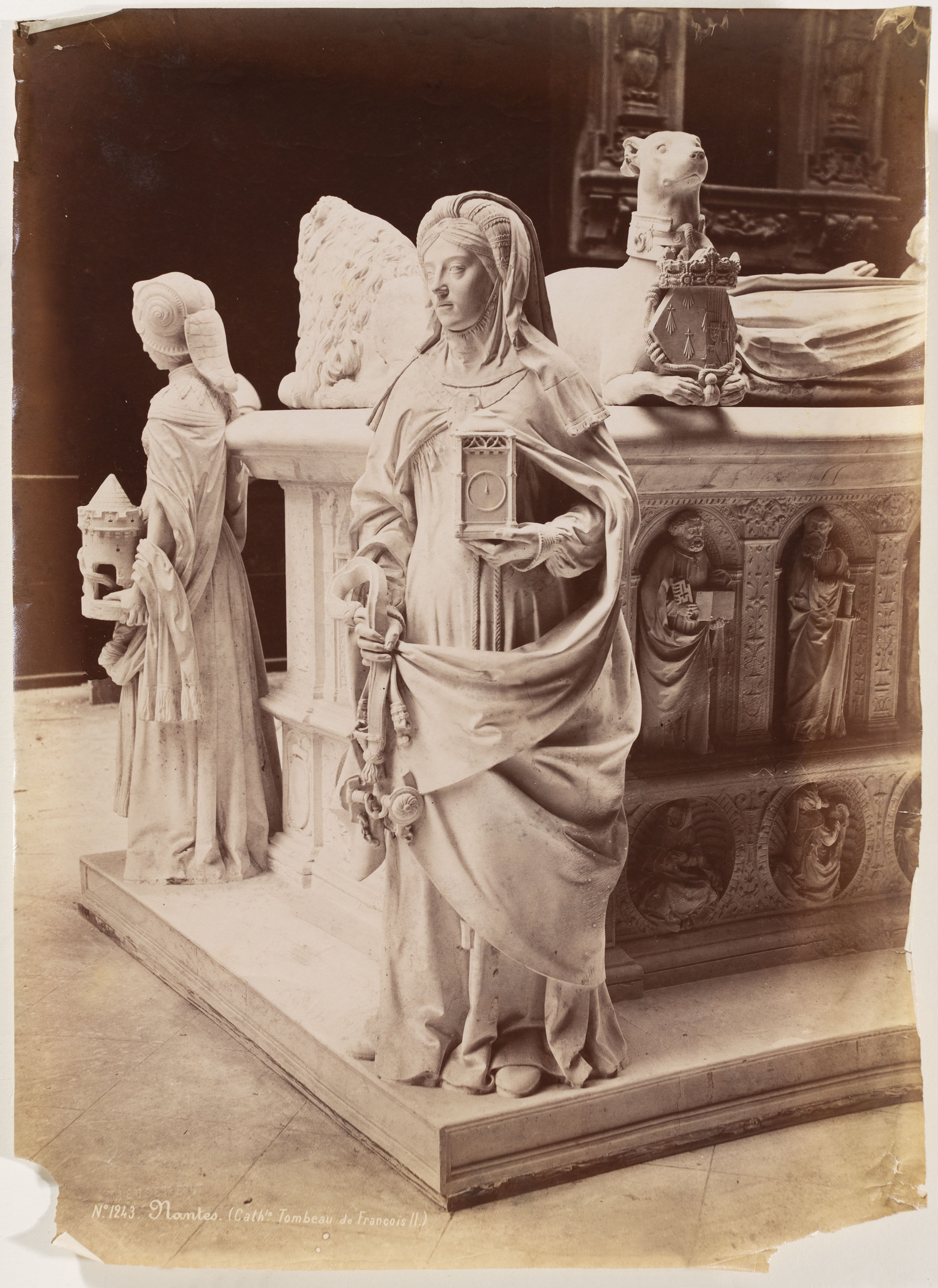 image for: Séraphin-Médéric Mieusement - Nantes. Cathédrale, tombeau de François II - Cap a 1886-1891