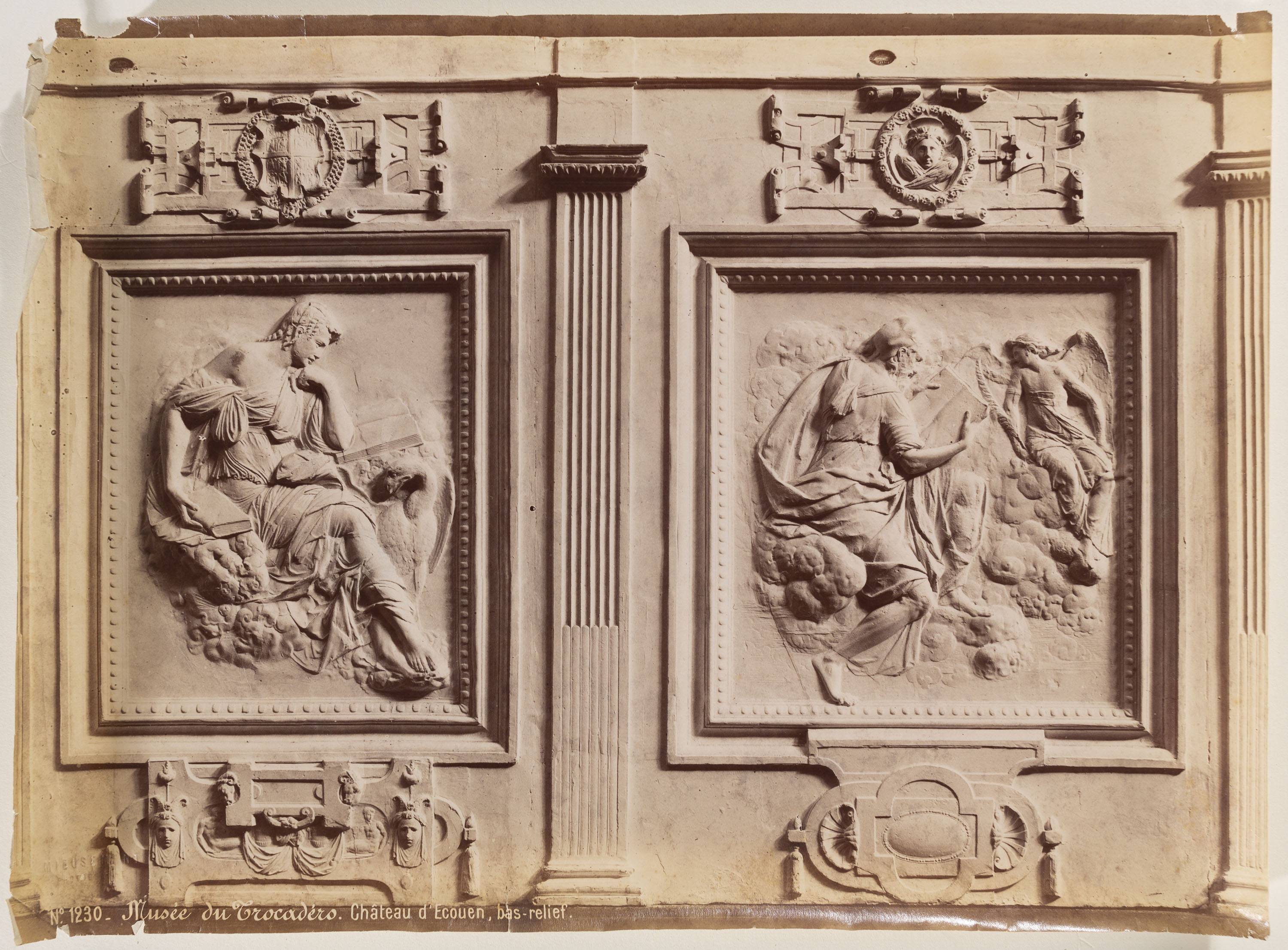 image for: Séraphin-Médéric Mieusement - Château d&#039;Ecouen, bas-relief. (Musée du Trocadero) - Cap a 1886-1891