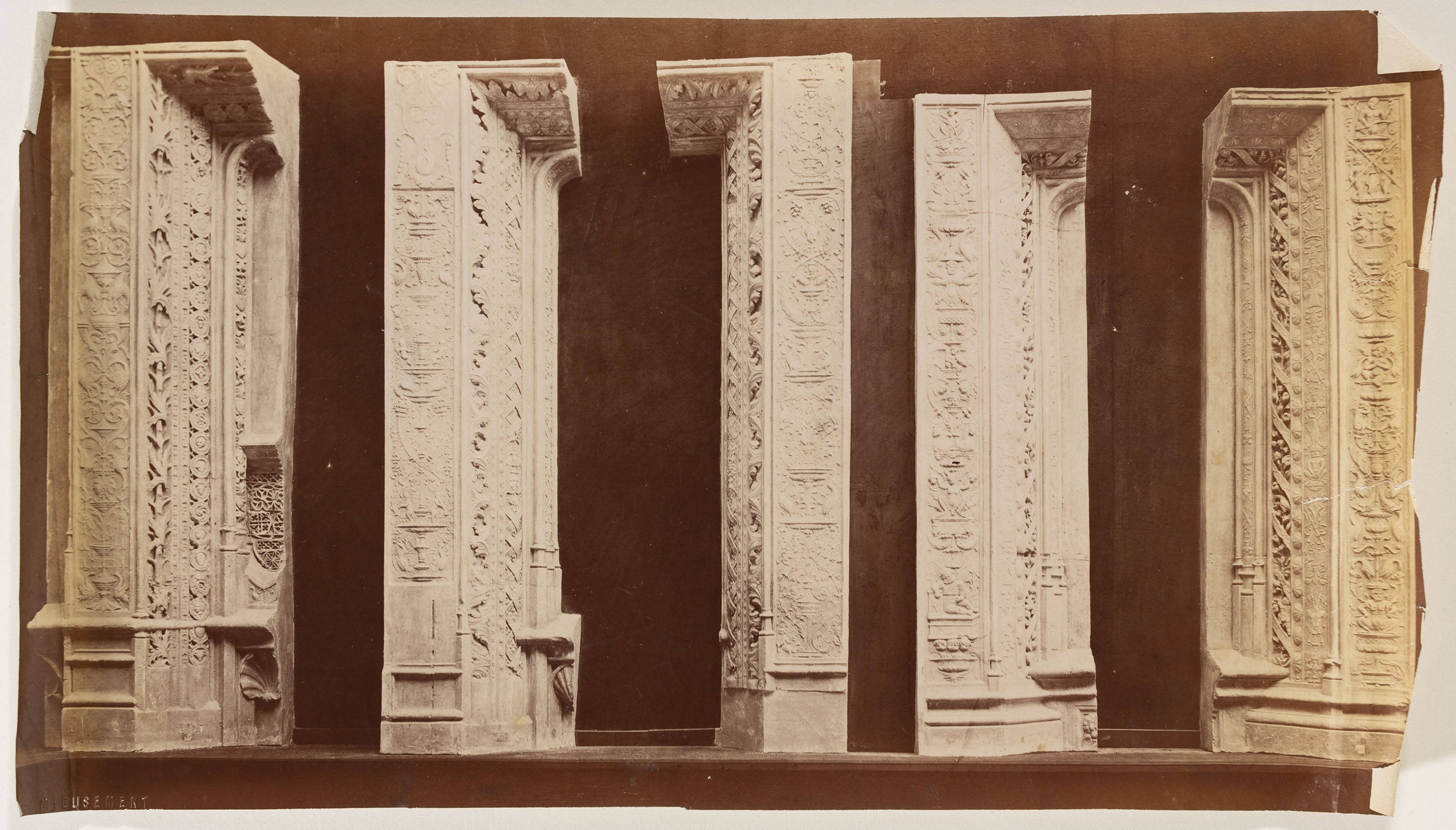 image for: Séraphin-Médéric Mieusement - Relleus amb elements ornamentals - Cap a 1886-1891