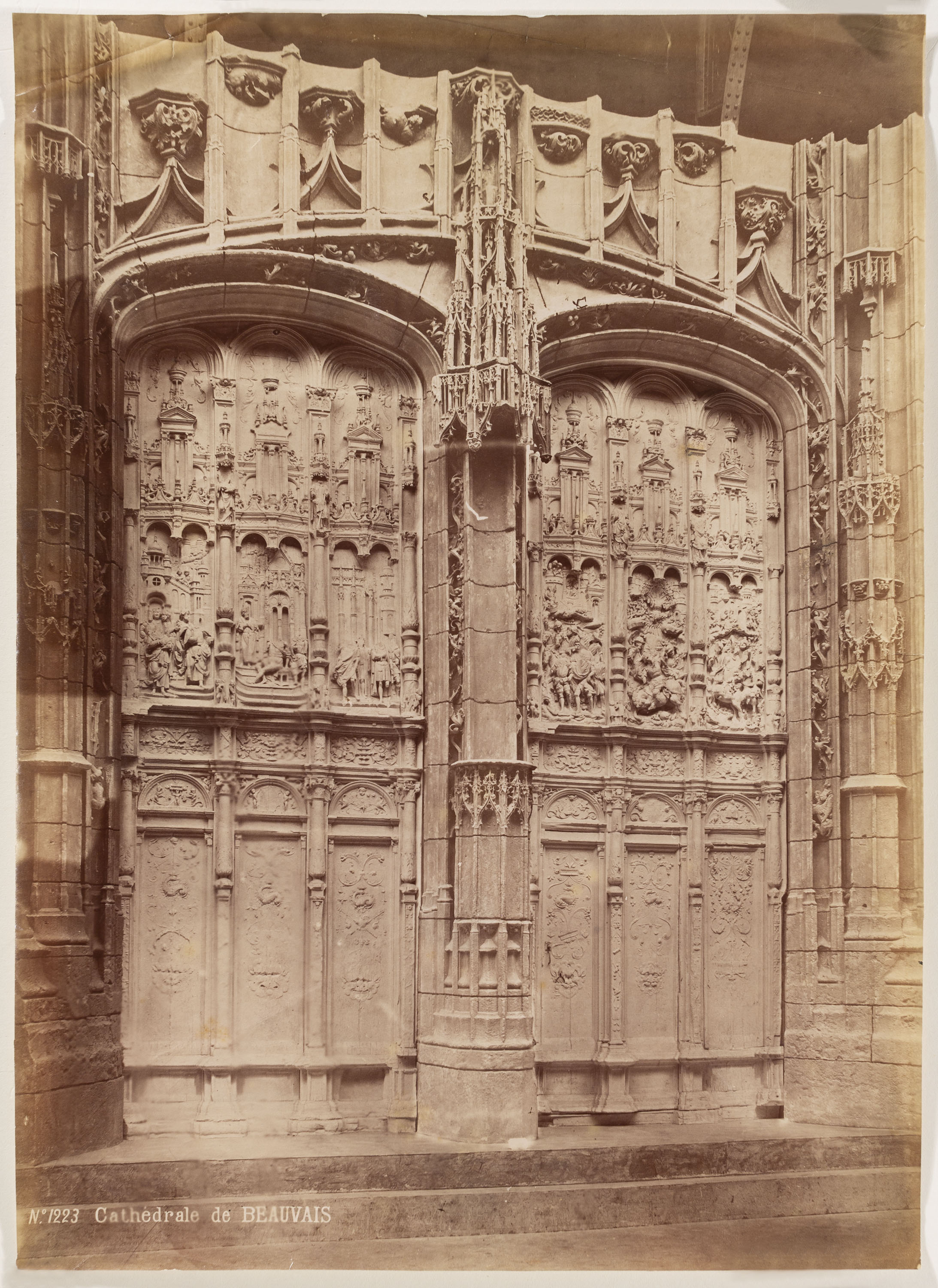 image for: Séraphin-Médéric Mieusement - Cathédrale de Beauvais - Cap a 1886-1891