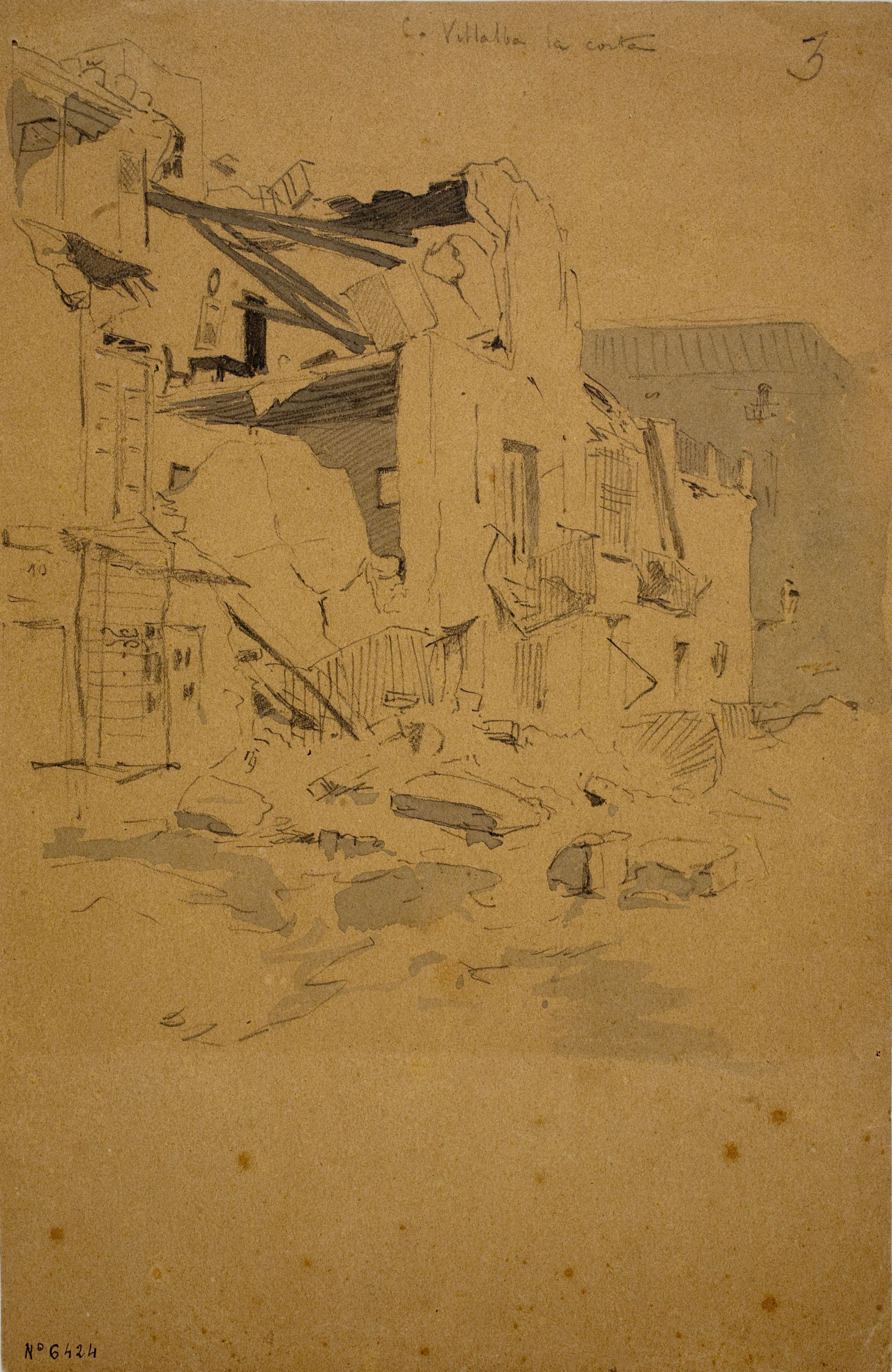 image for: Josep Lluís Pellicer - Carrer de Villalba - 1874