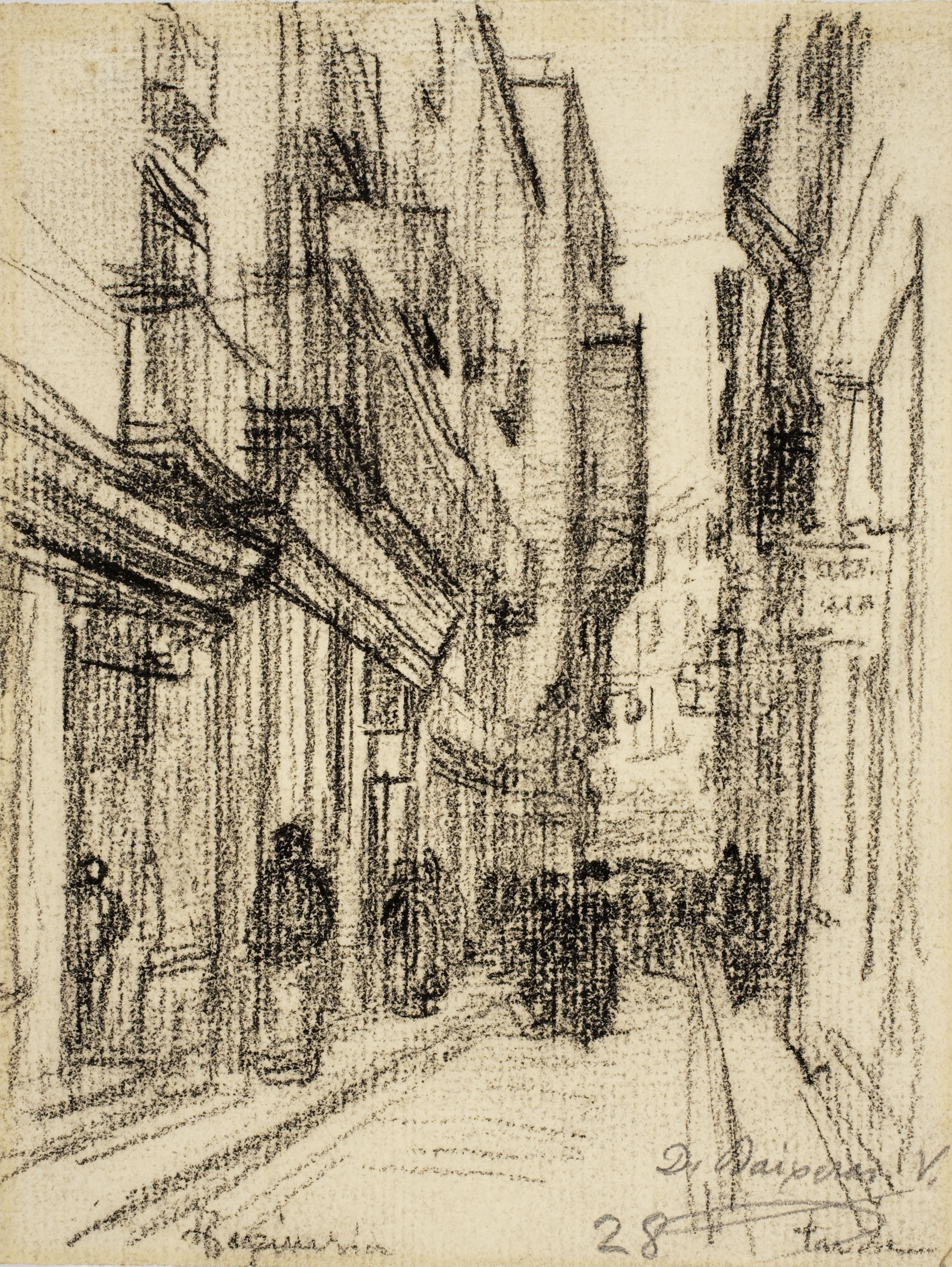 image for: Dionís Baixeras - Carrer Tapineria - Cap a 1908