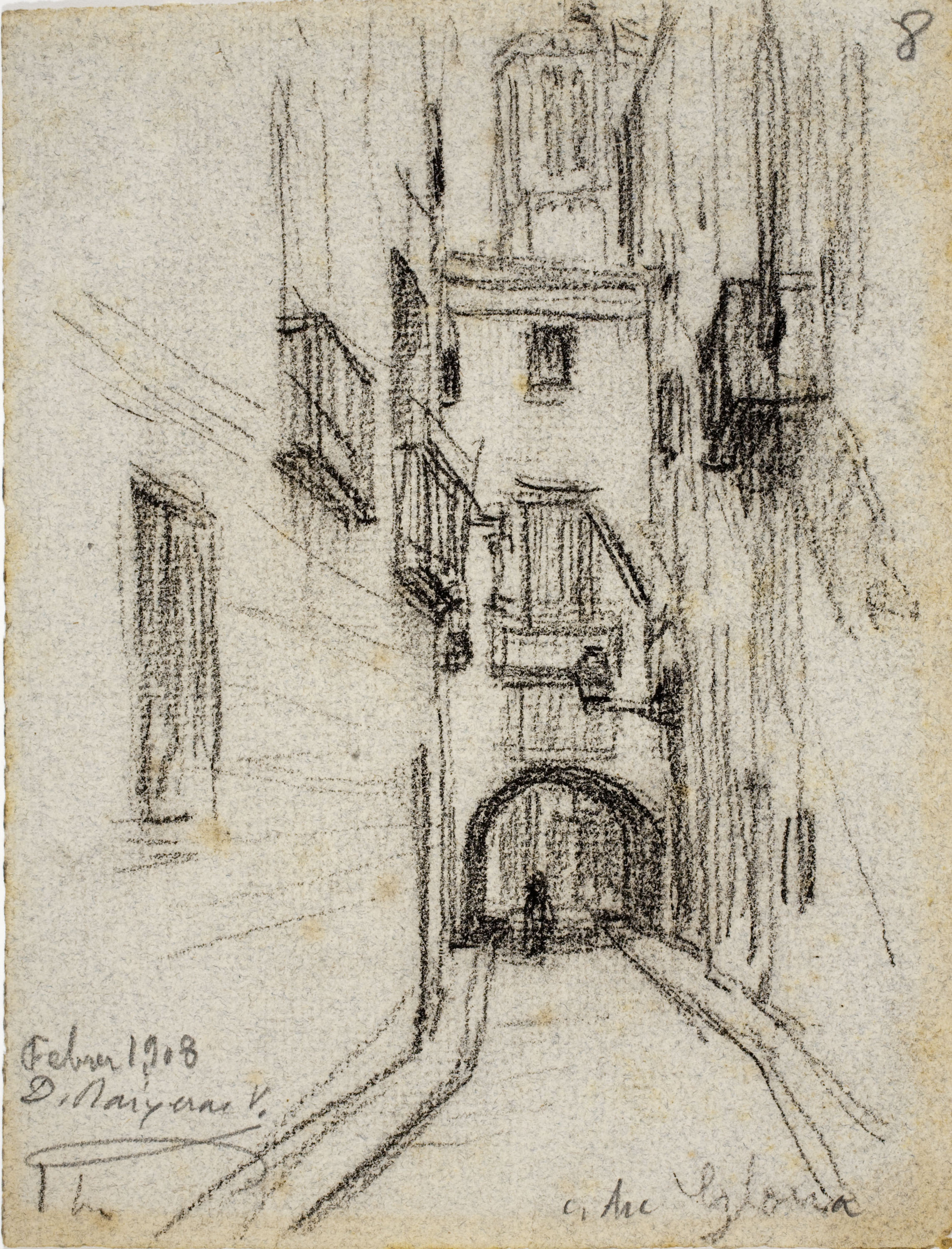image for: Dionís Baixeras - Arc Glòria - Febrer 1908