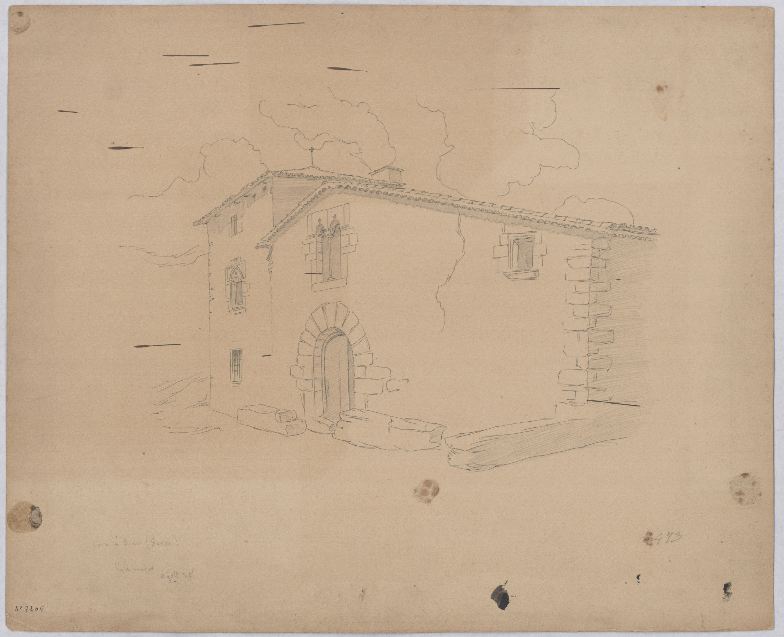 image for: Josep Lluís Pellicer - Casa á Brau (Berau) - 1885