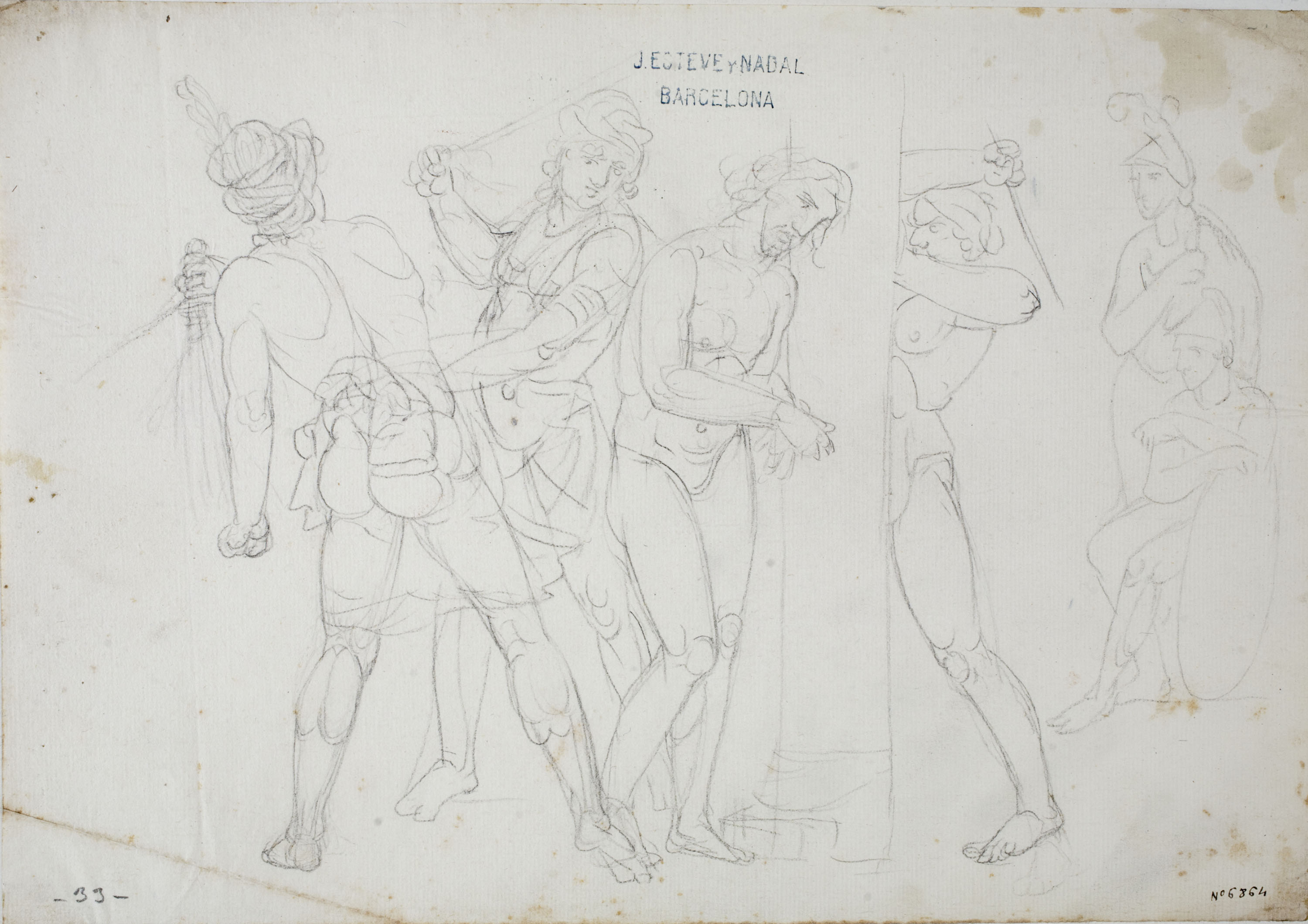 image for: Josep Bernat Flaugier - La Flagel·lació - Cap a 1800-1812