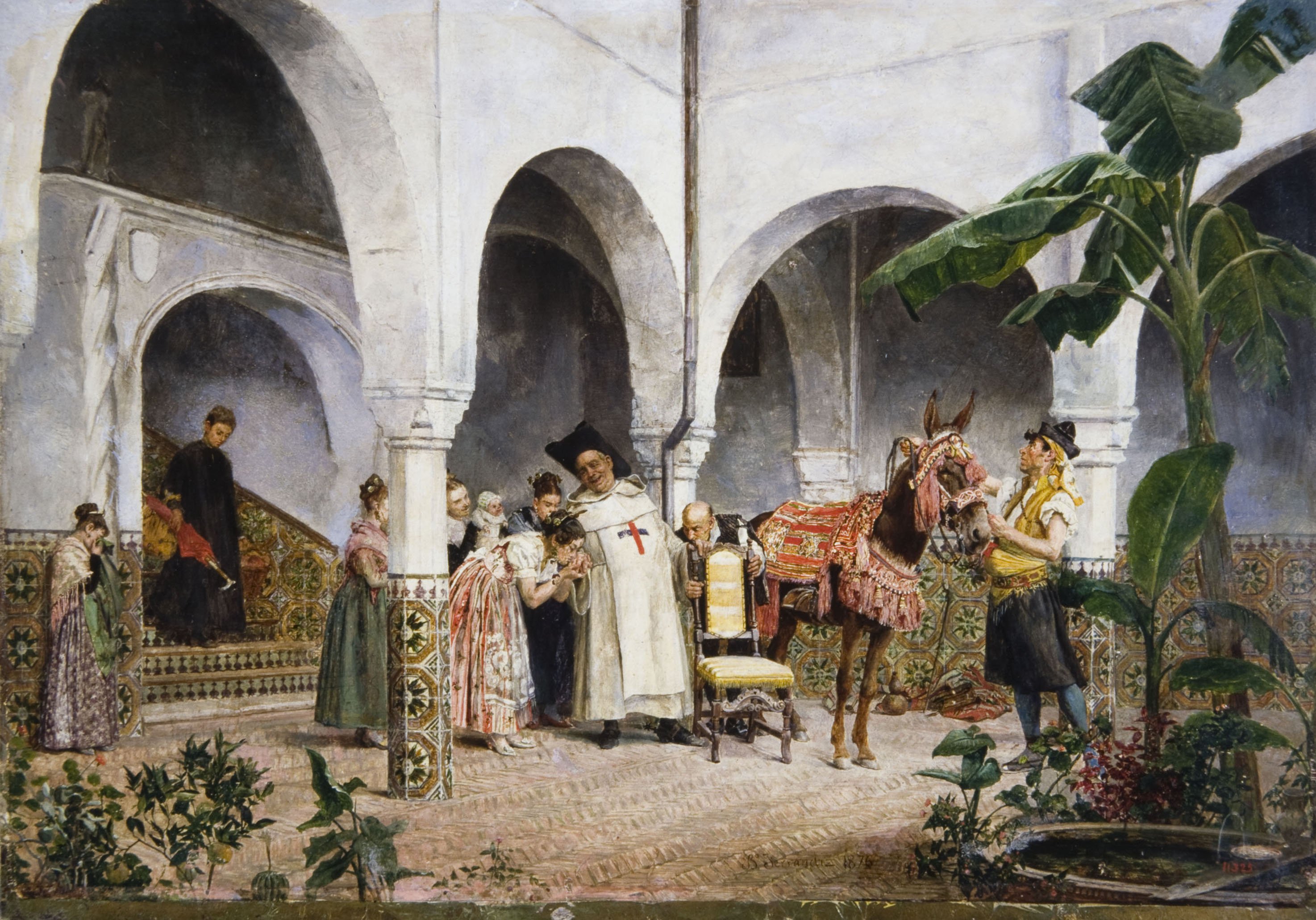 image for: Bernat Ferrandis - Costums andalusos - Cap a 1870-1882