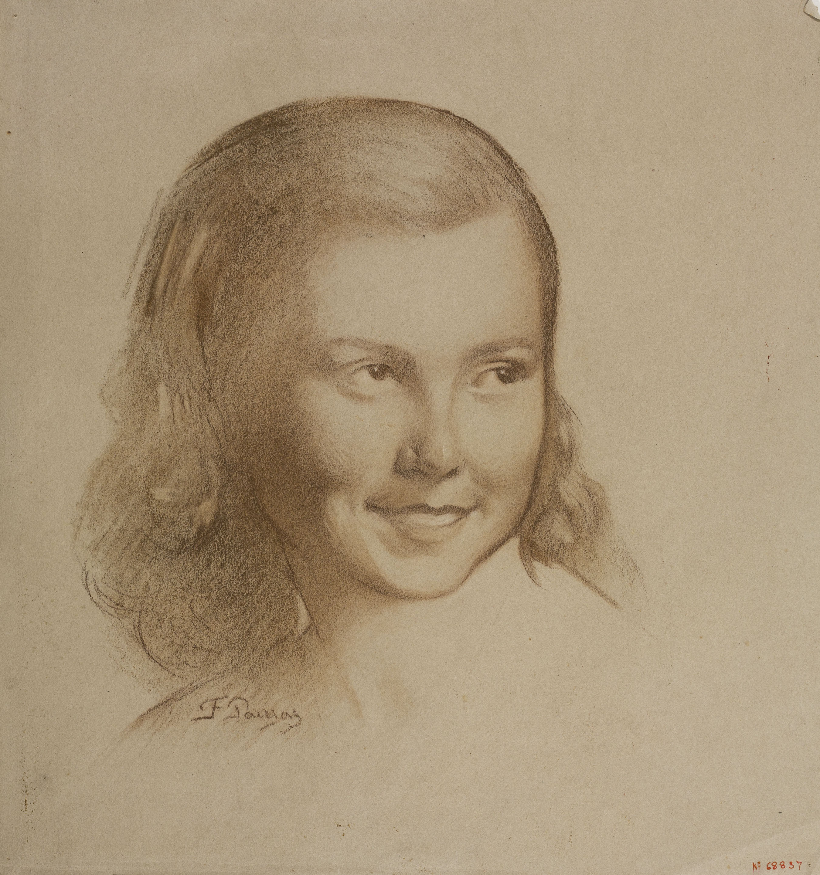 image for: Francesc Pausas - Retrat de nena - Cap a 1930-1944
